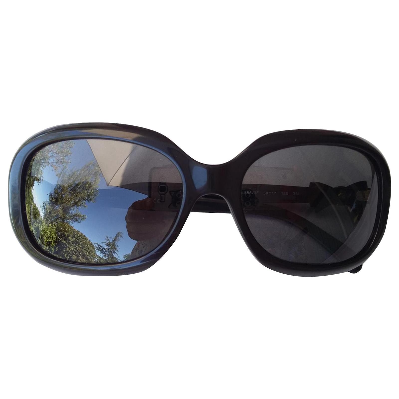CHANEL PreOwned 1992 chainlink wraparoundframe Sunglasses  Farfetch