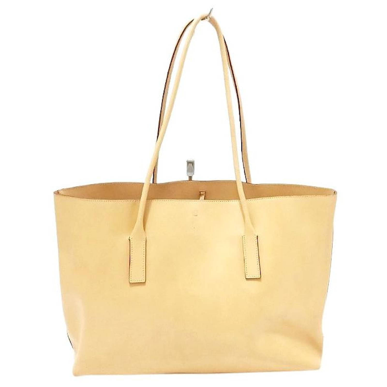 Prada tote bag Beige Leather ref.585483 - Joli Closet