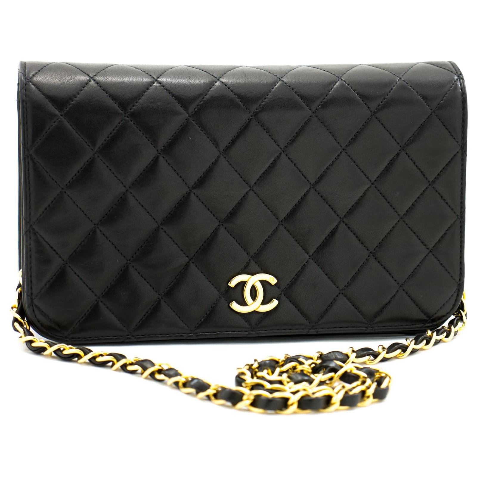 vena cajón Intención Chanel Sac à Rabat Negro Cuero ref.587017 - Joli Closet