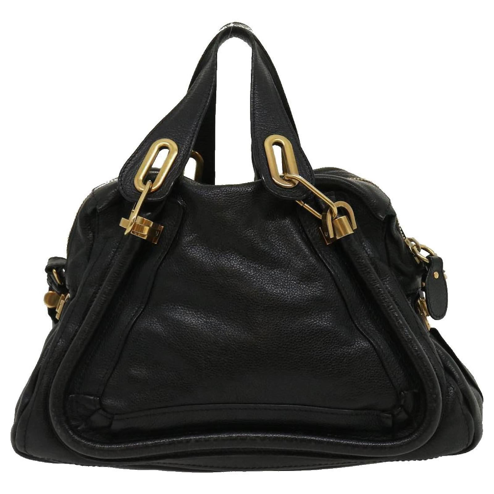 Chloé Paraty Black Leather ref.587274 - Joli Closet