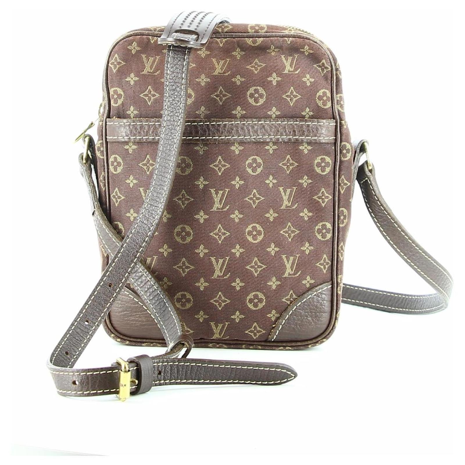 Louis Vuitton brown monogram bag with shoulder strap Cotton ref.587970 -  Joli Closet