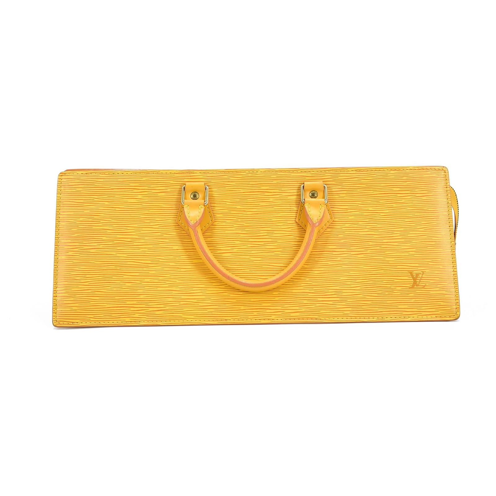 Louis Vuitton Triangle Epi Yellow Pony-style calfskin ref.587973 - Joli  Closet