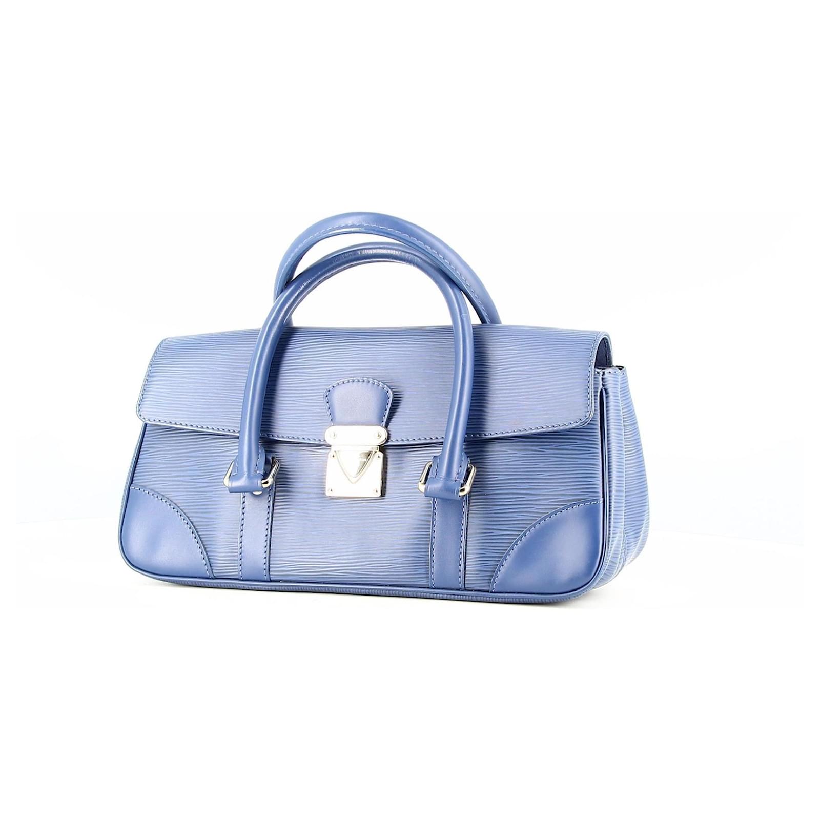 Louis Vuitton, Bags, Louis Vuitton Epi Leather Blue Segur Pm