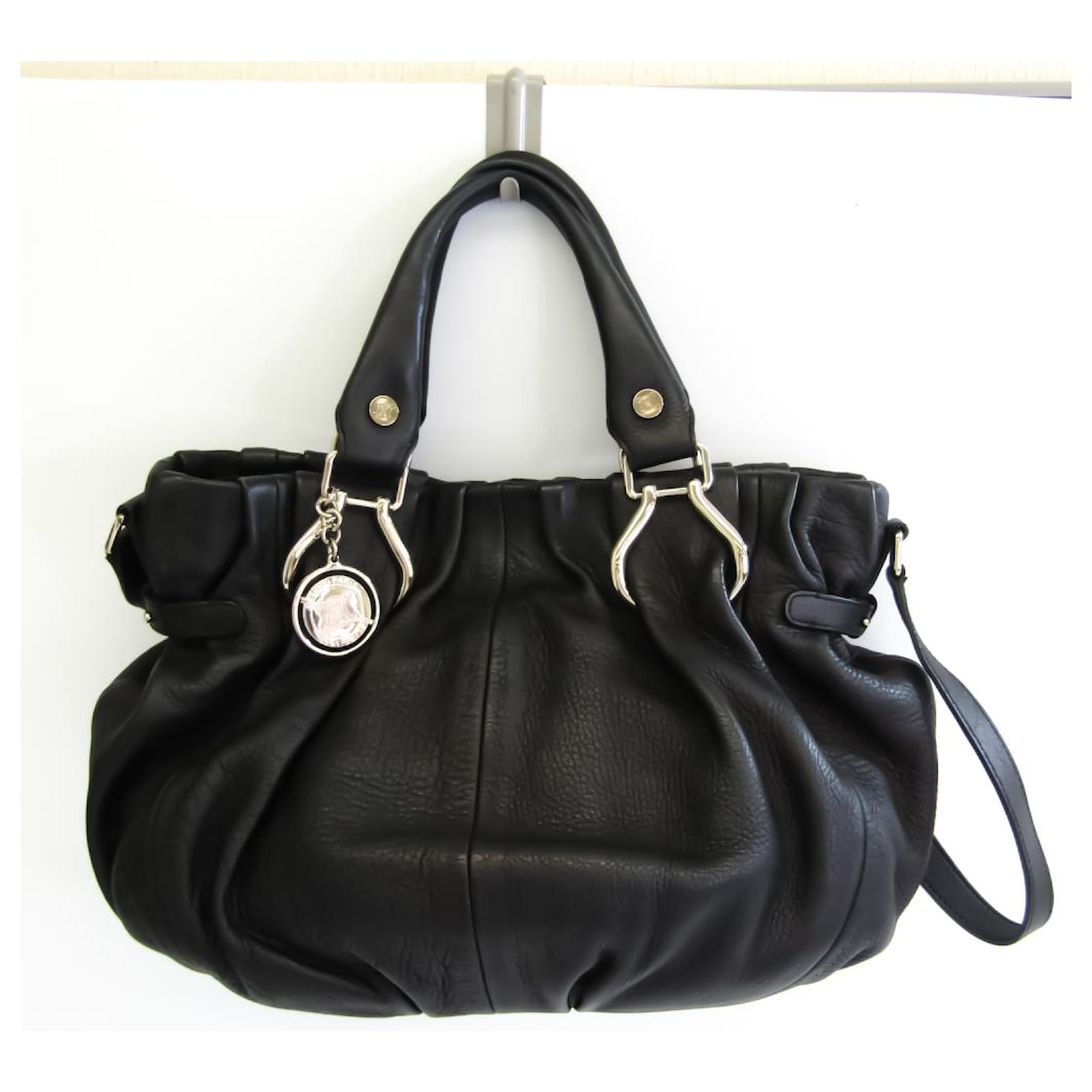 Céline Celine Black Leather ref.589719 - Joli Closet