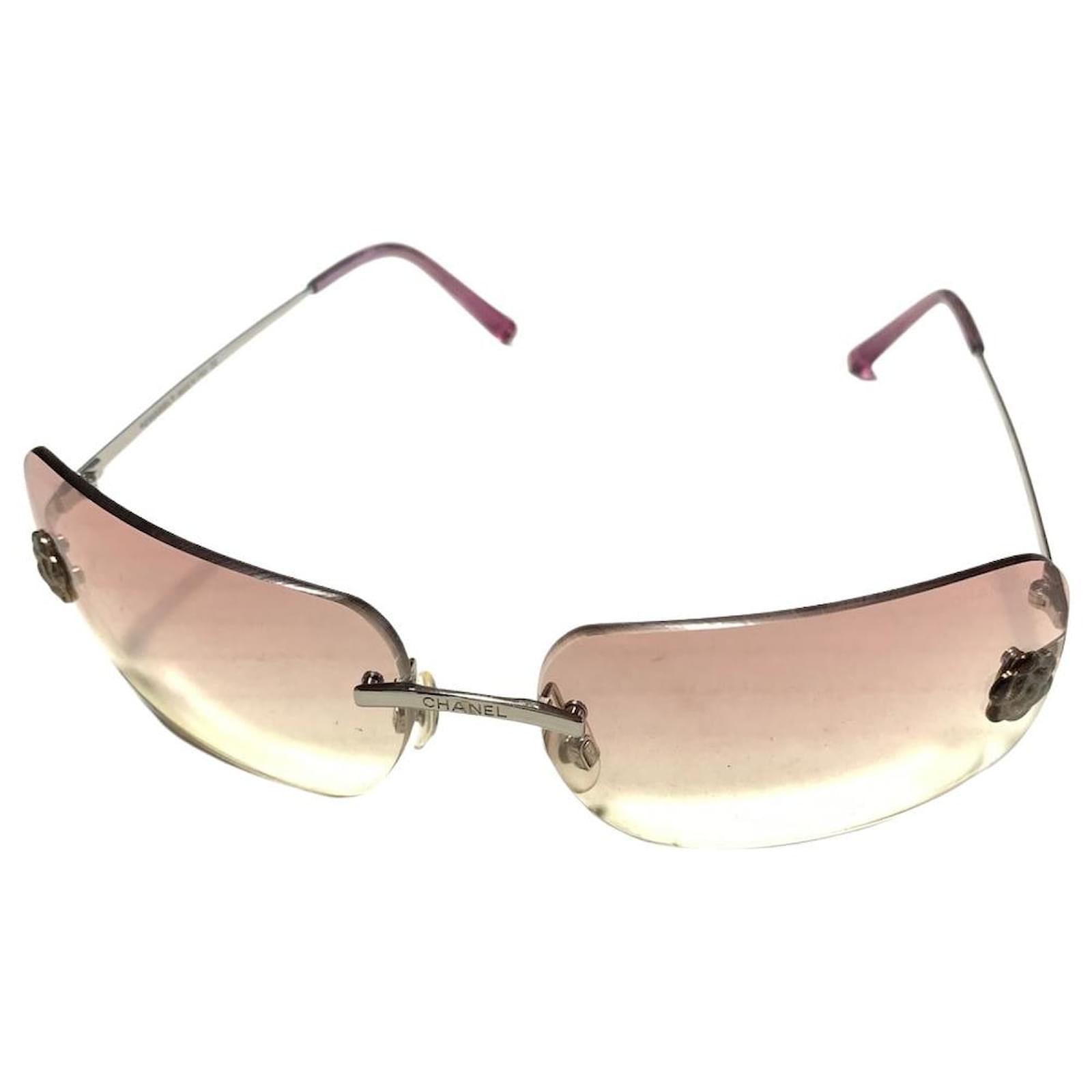 Chanel glasses Silvery Plastic ref.582188 - Joli Closet
