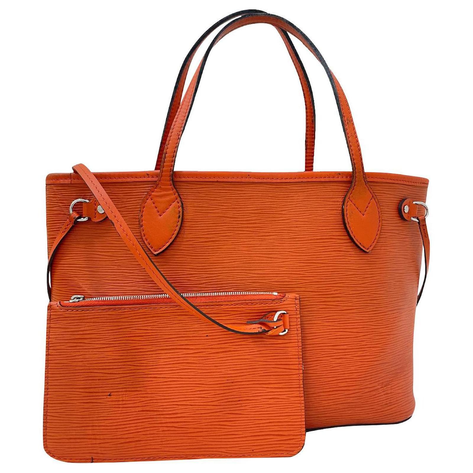 Louis Vuitton Epi leather Neverfull Orange ref.590007 - Joli Closet