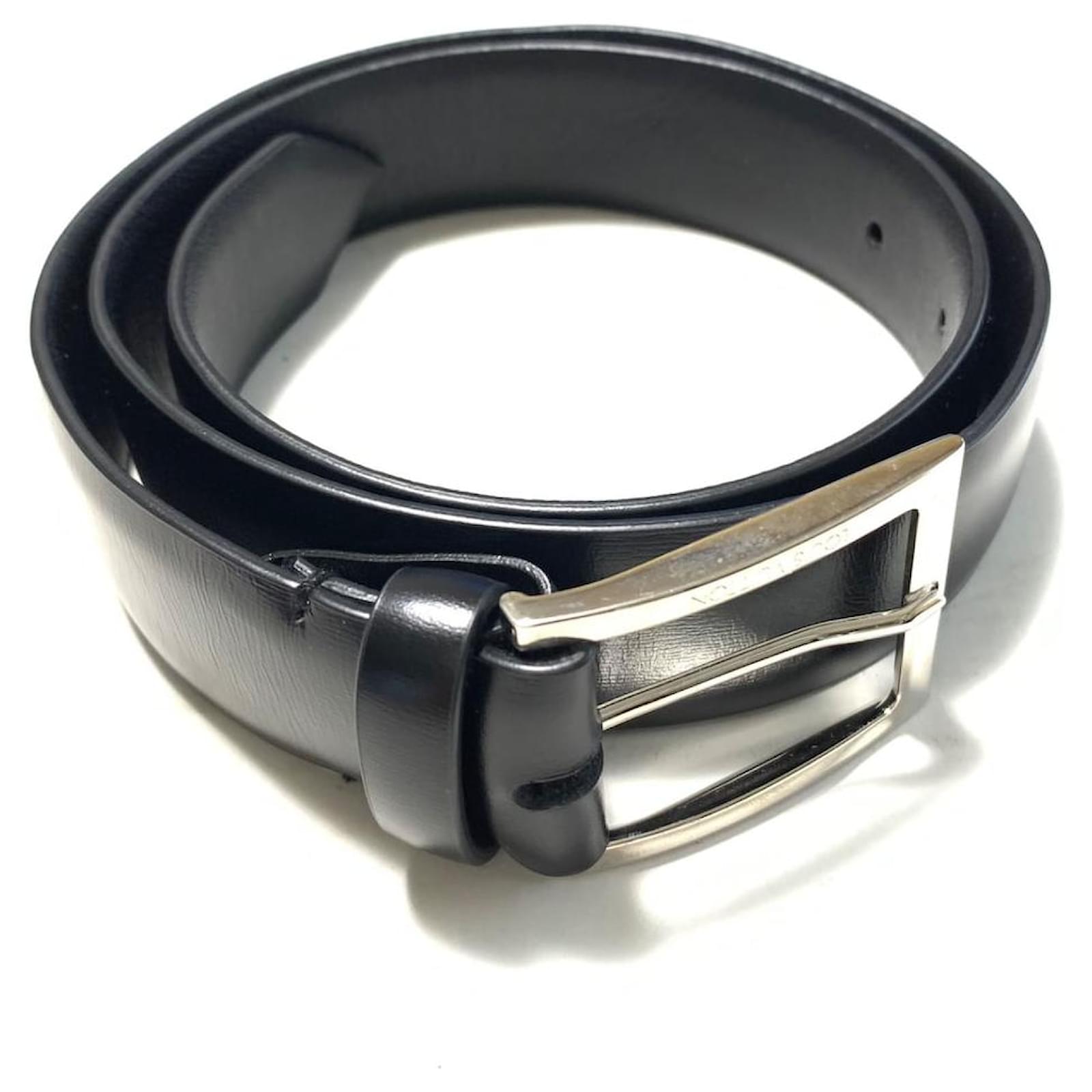 Louis Vuitton Belt Black Leather ref.590406 Joli Closet