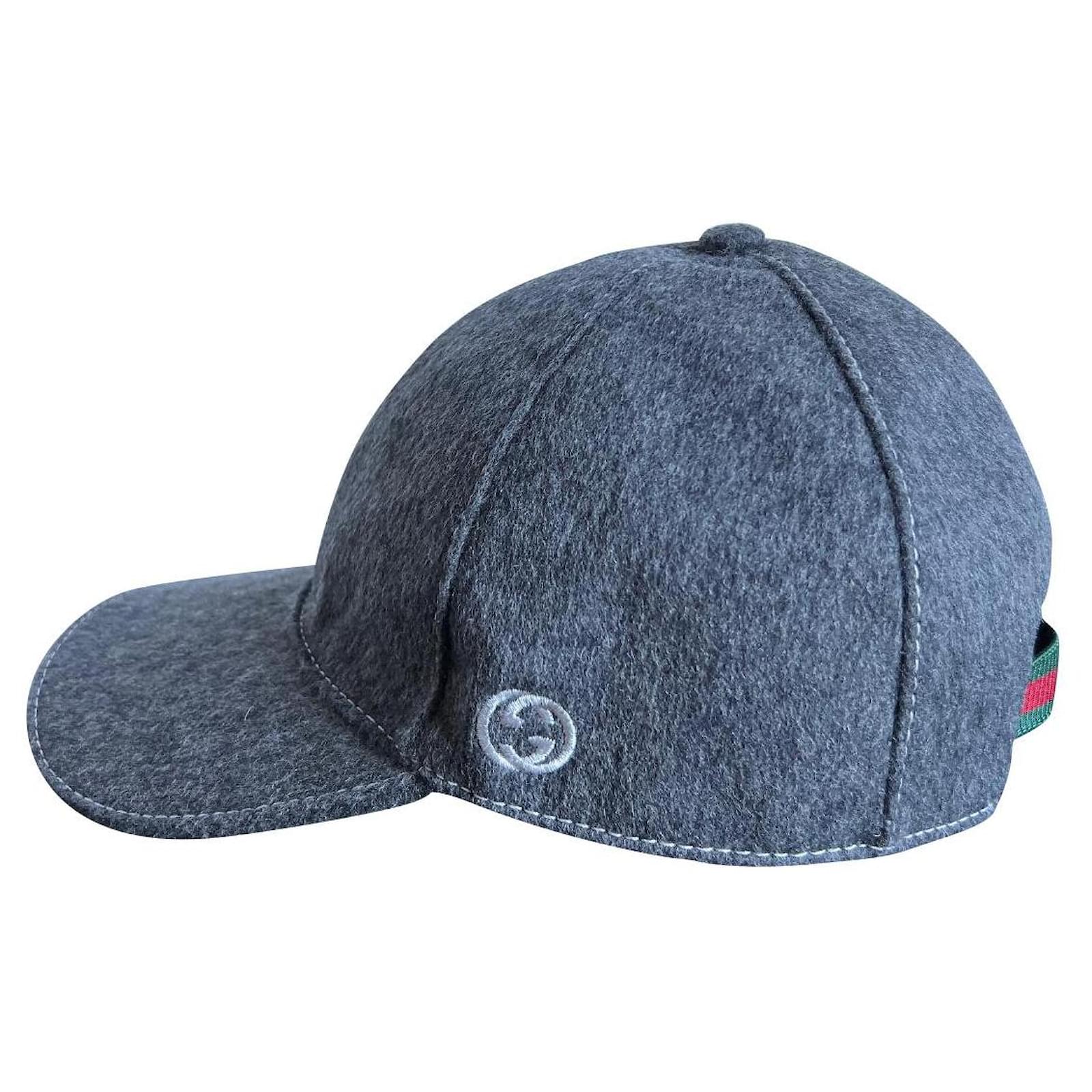 Gucci Hats Grey Wool ref.591652 - Joli Closet