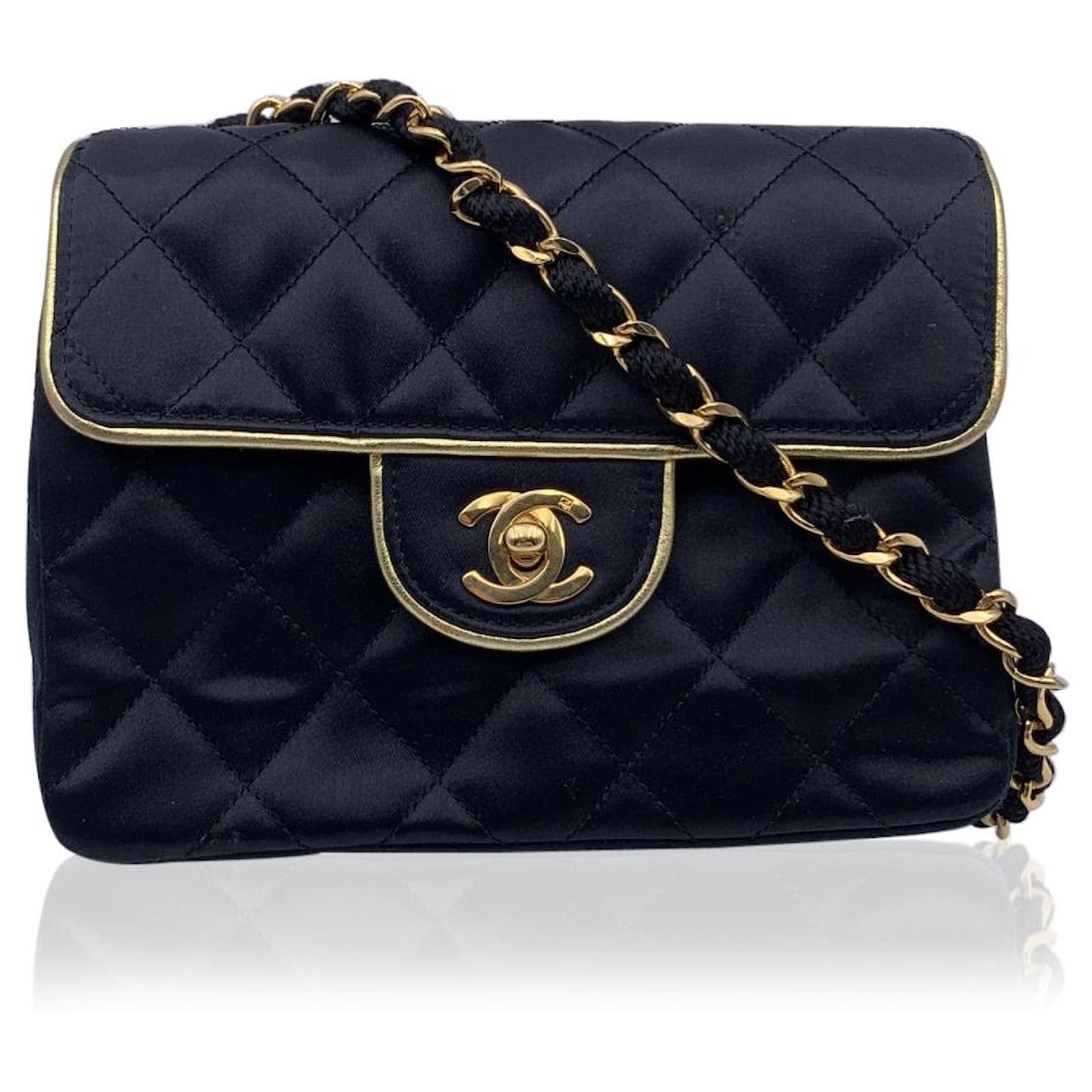 Chanel Satin Bag - 151 For Sale on 1stDibs