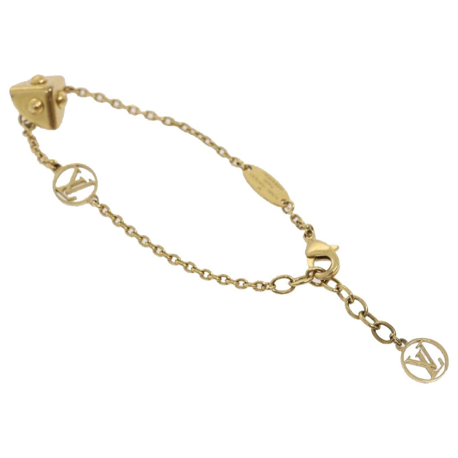 logomania bracelet gold