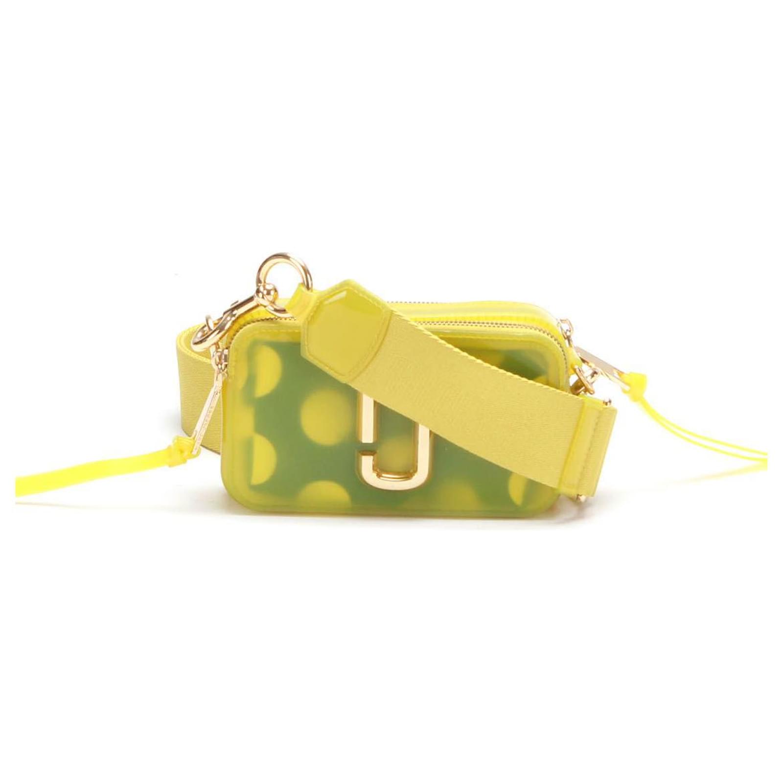 Marc Jacobs Polka Dots Jelly Snapshot Bag Green Metal ref.591884 - Joli  Closet