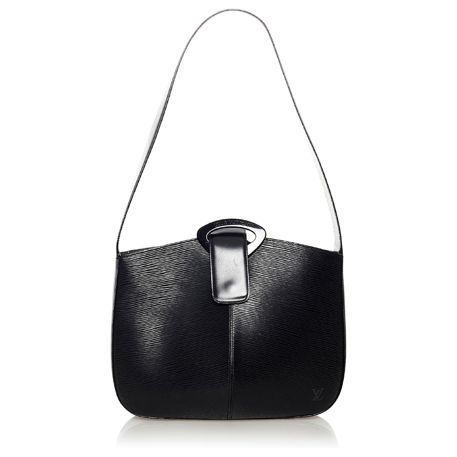 Louis Vuitton Black Epi Reverie Leather ref.592075 - Joli Closet