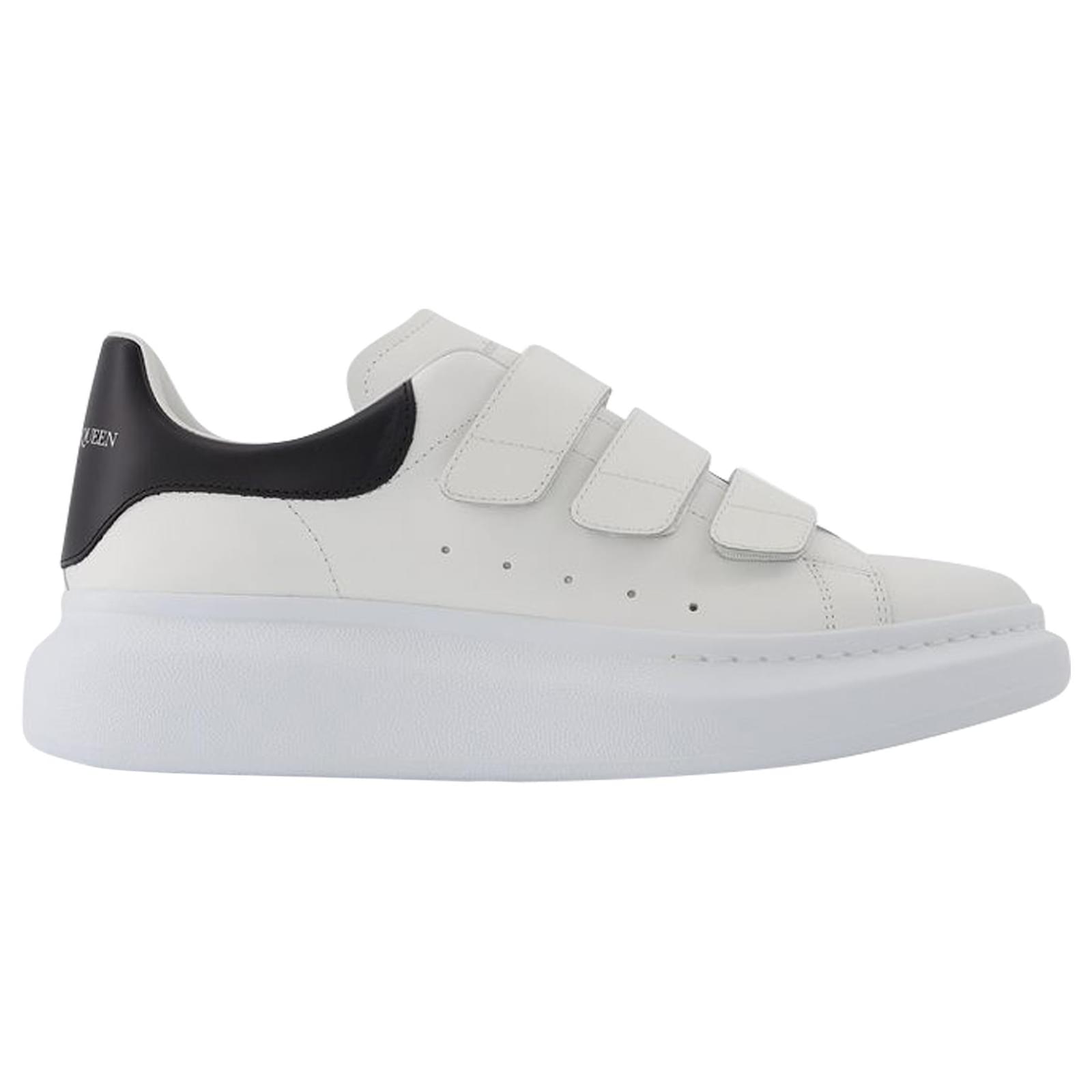 Sneaker Scratch Oversize en Cuir Blanc