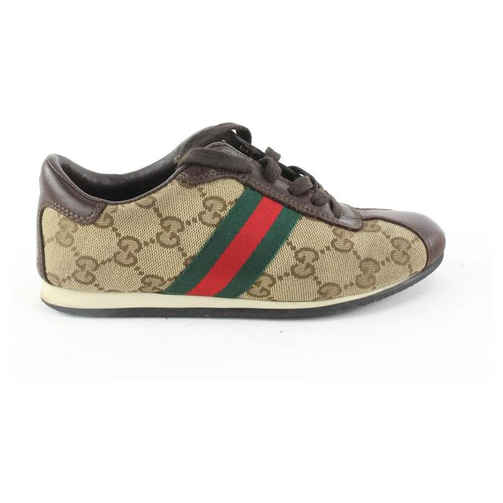 Gucci 1.5 Zapatillas de deporte con GG y monograma niños de EE. UU. ref.592646 - Joli Closet
