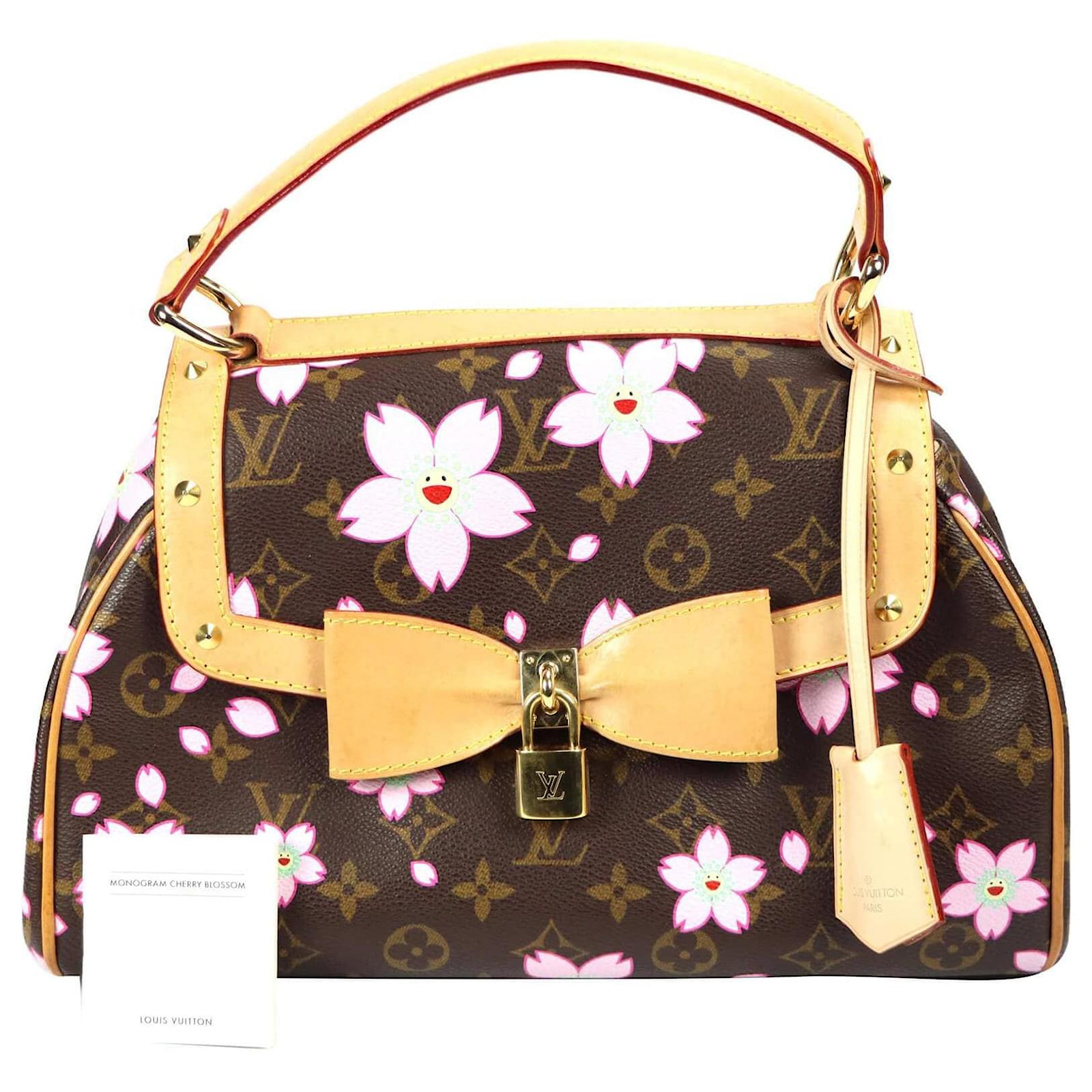 Louis Vuitton x Takashi Murakami Retro Cherry Blossom Brown Cloth  ref.592776 - Joli Closet