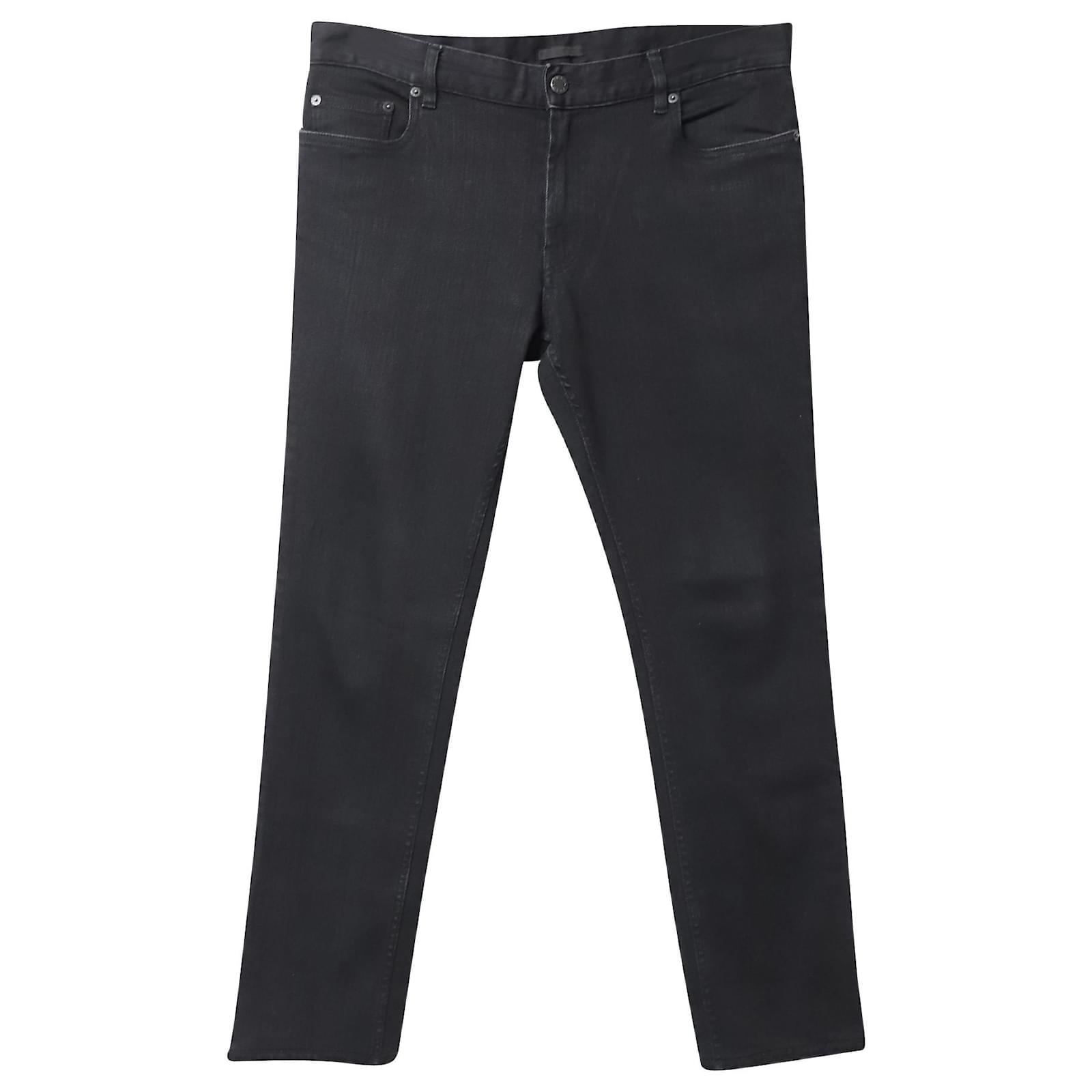 Prada Tight Fit Jeans in Black Cotton  - Joli Closet