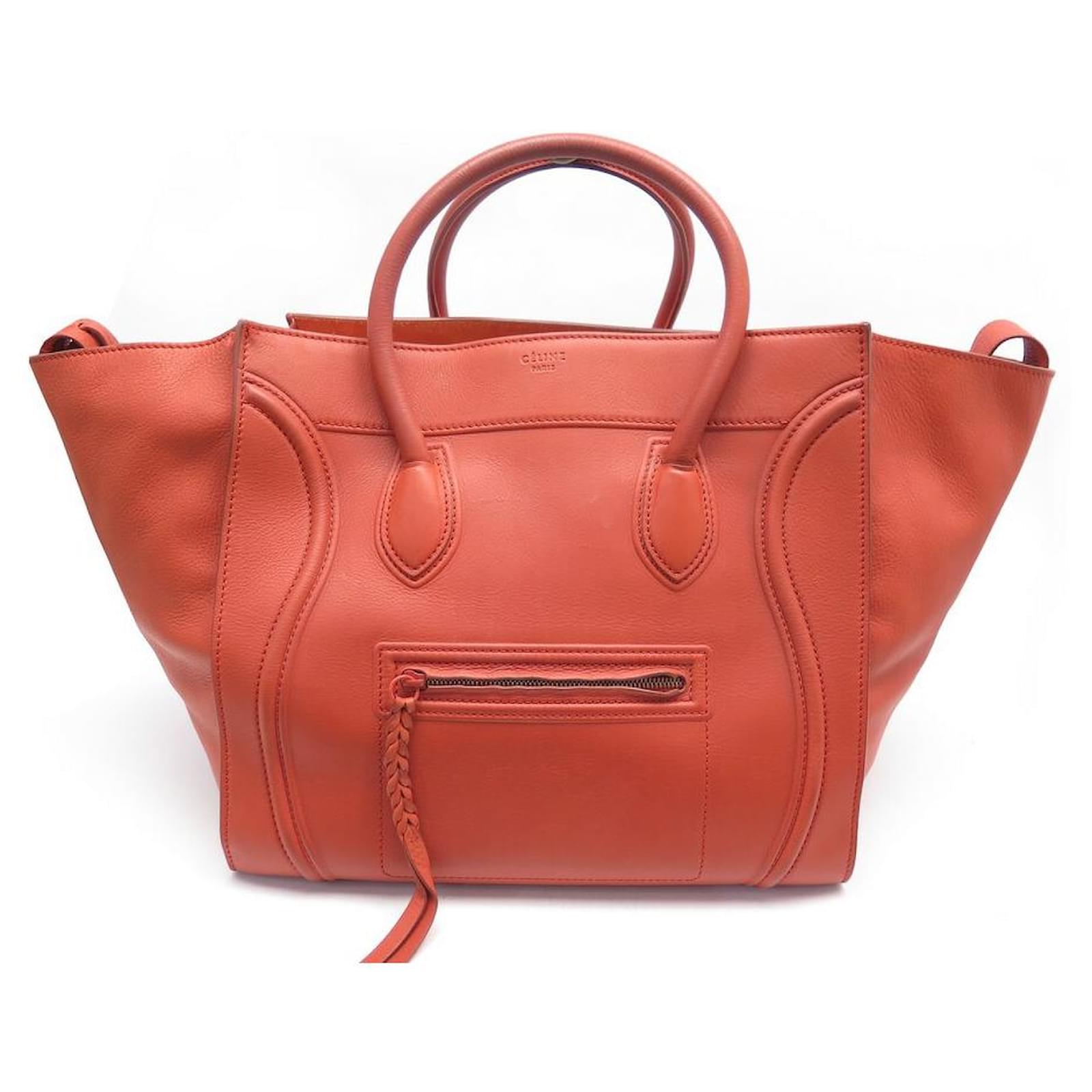 Celine Medium Cabas Phantom Leather Tote