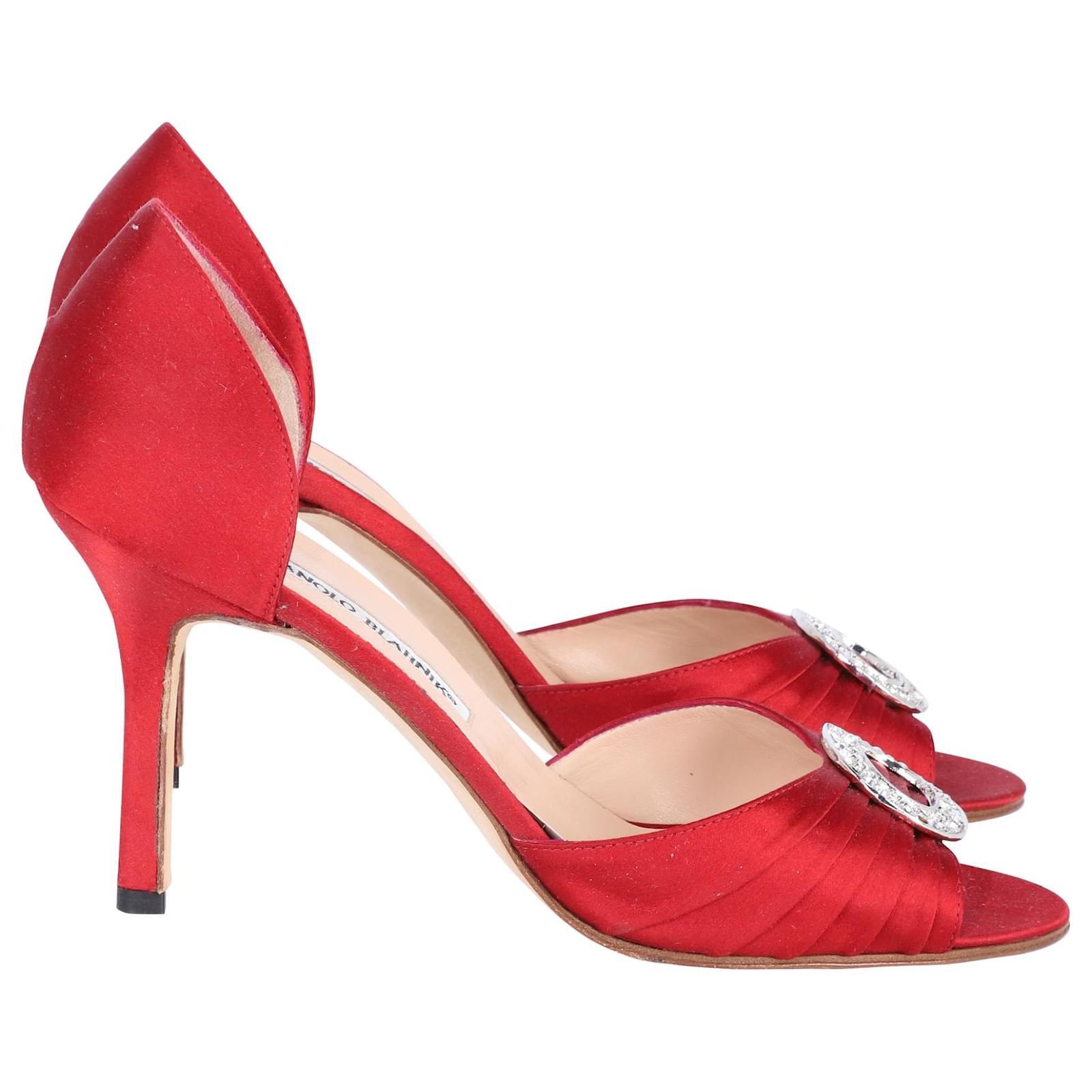 Suela Roja Zapatillas Manolo Blahnik Precio Zapatos Manolos Suela