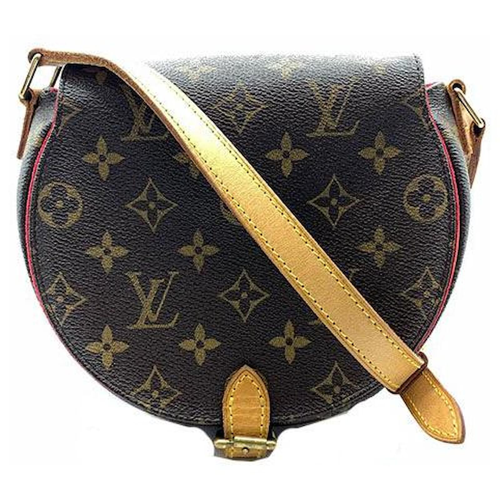 Louis Vuitton Monogram Tambourine Crossbody Bag Brown Cloth ref.594970 -  Joli Closet