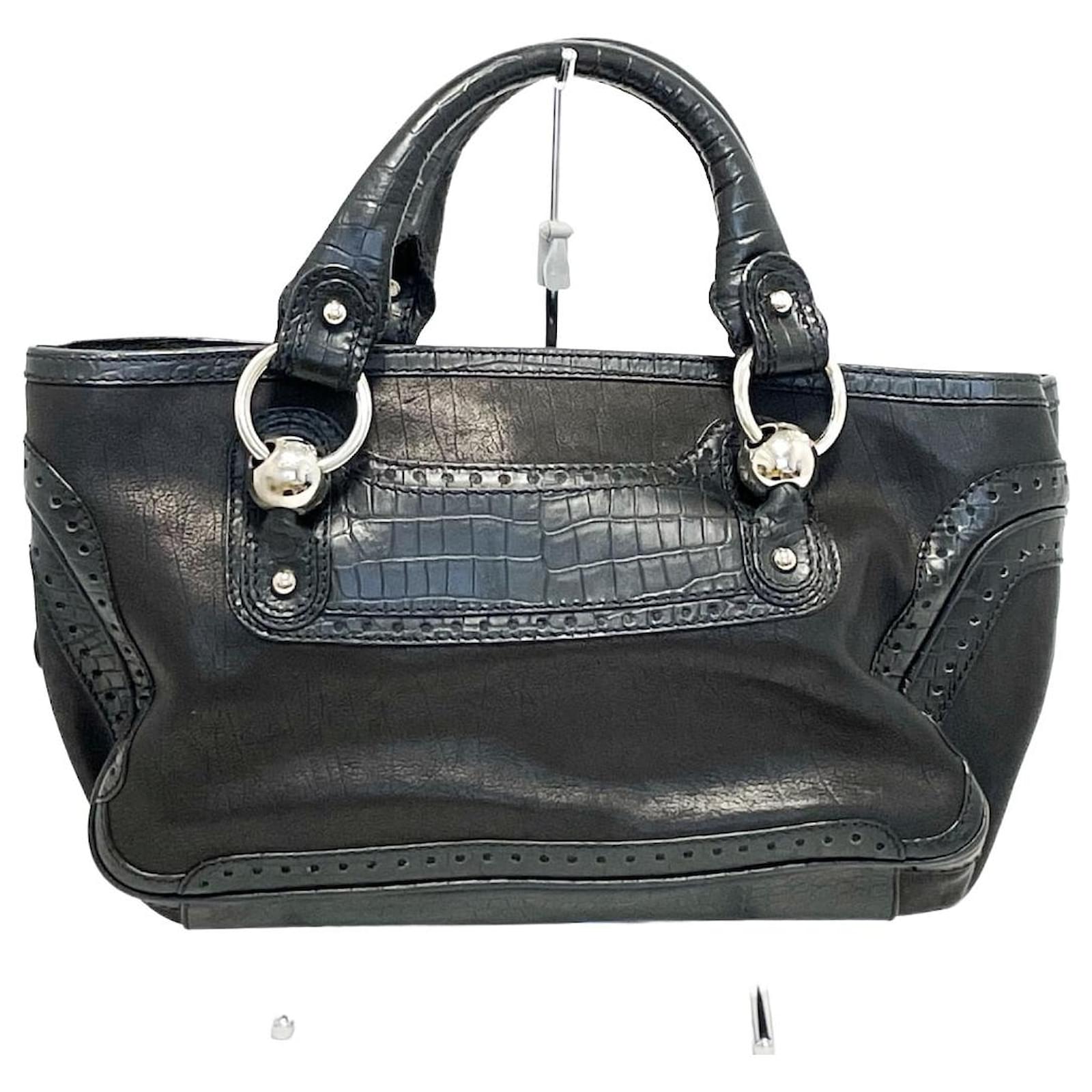 Céline Celine Boogie Black Leather ref.595291 - Joli Closet