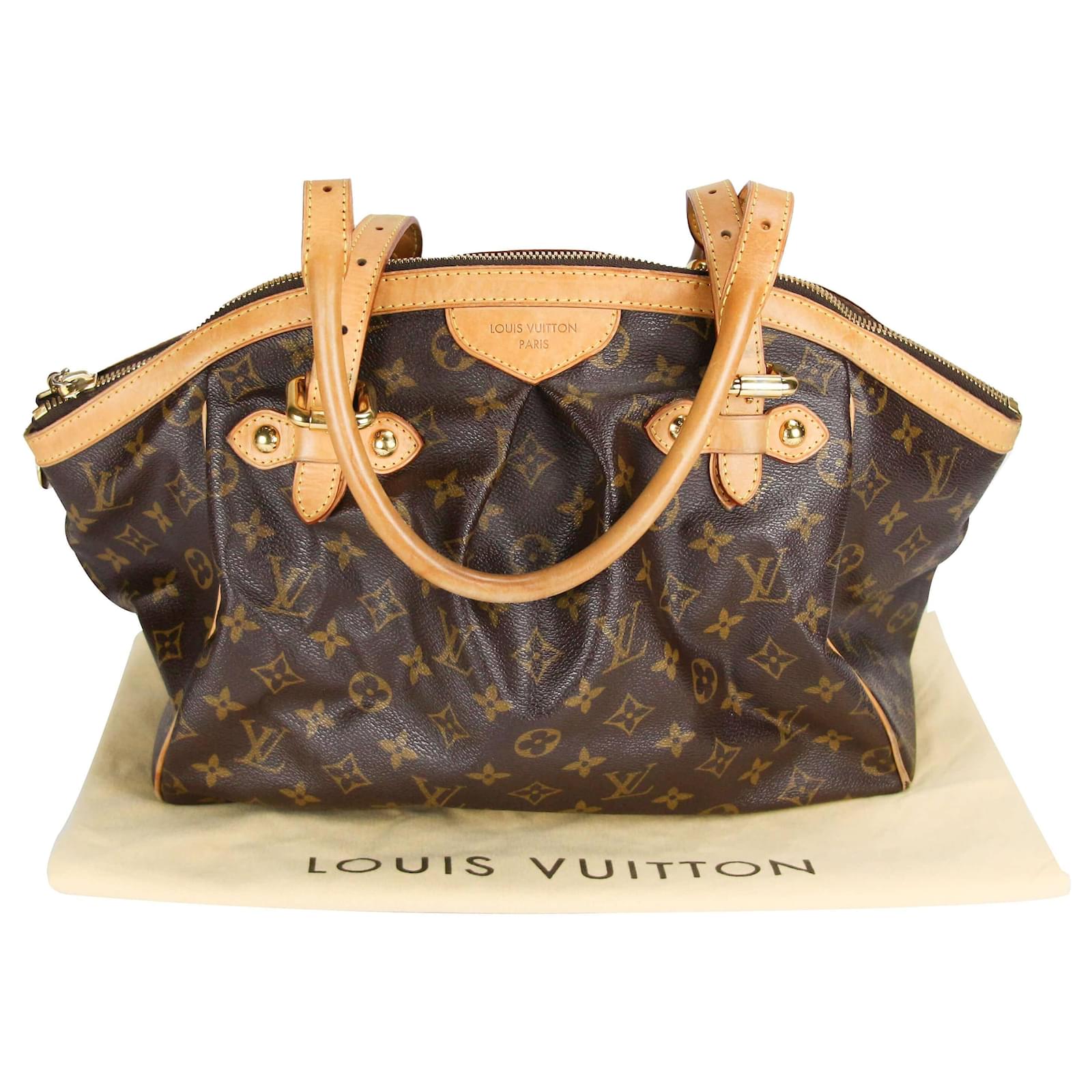Louis Vuitton Monogram Tivoli Bag GM Brown