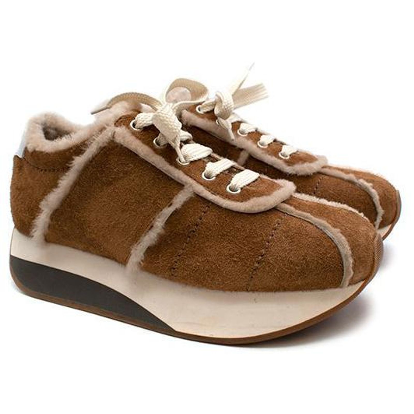 Chaussures Femme L.L. Bean à Enfiler Marron Daim/mesh - Pointure 6.5, Confort, Casual