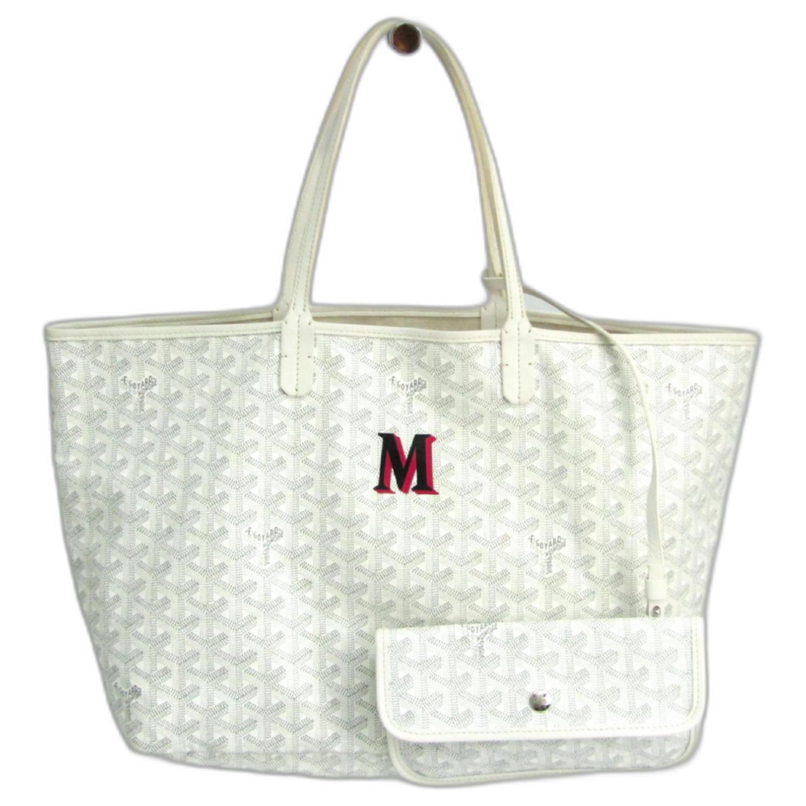 Belvedère cloth bag Goyard White in Cloth - 26543463