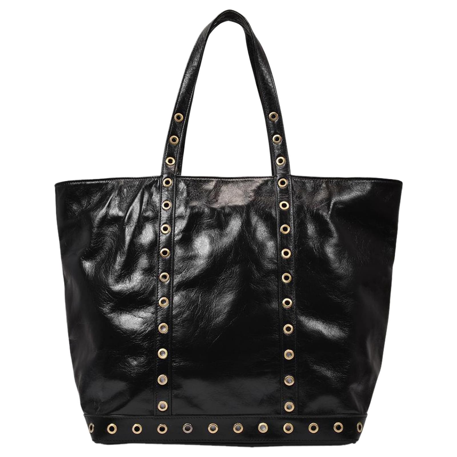 Womens Tote bags Vanessa Bruno Tote bags Vanessa Bruno Leather Cabas Large Bag in Black 