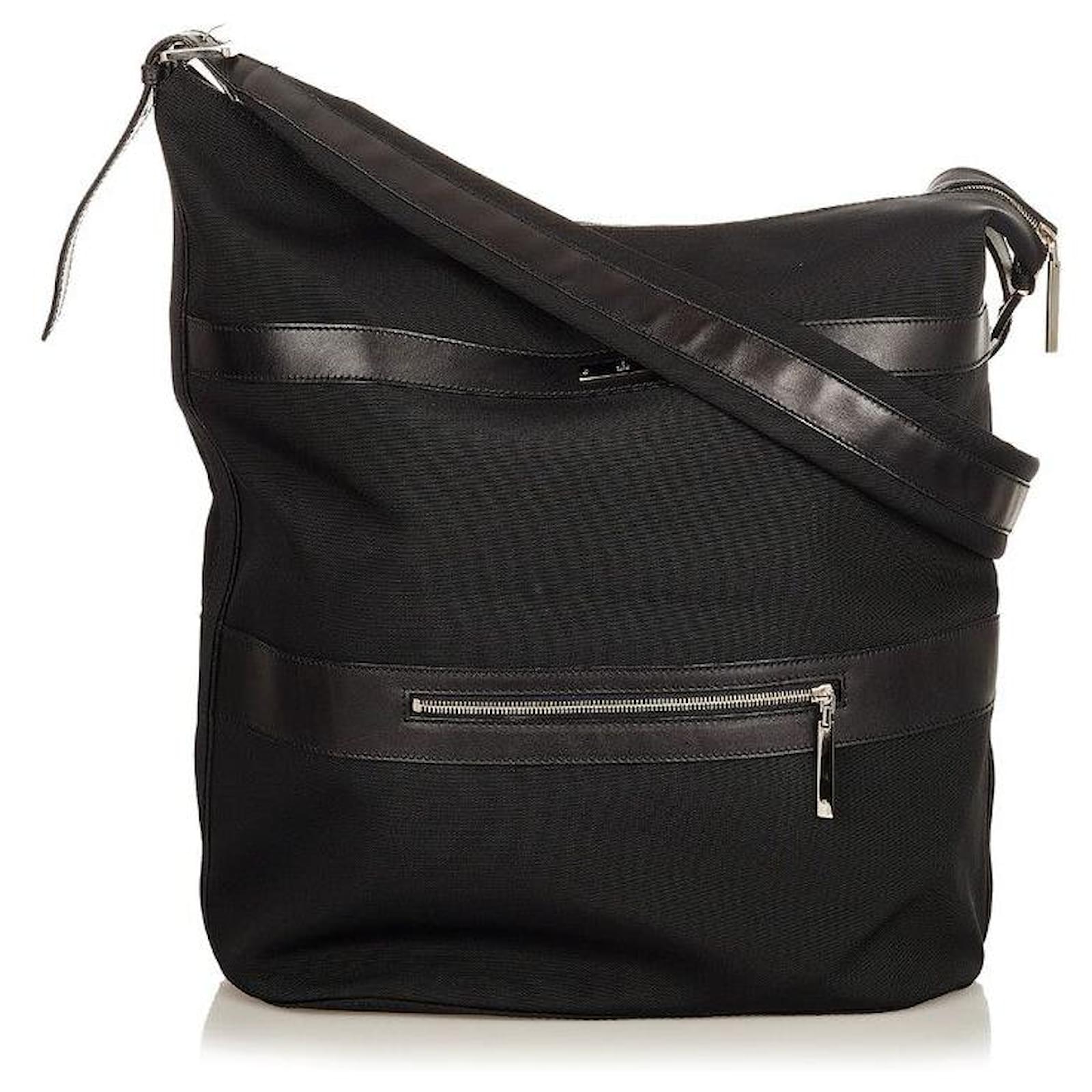 Gucci Nylon Crossbody Bag Black ref.597443 Joli Closet