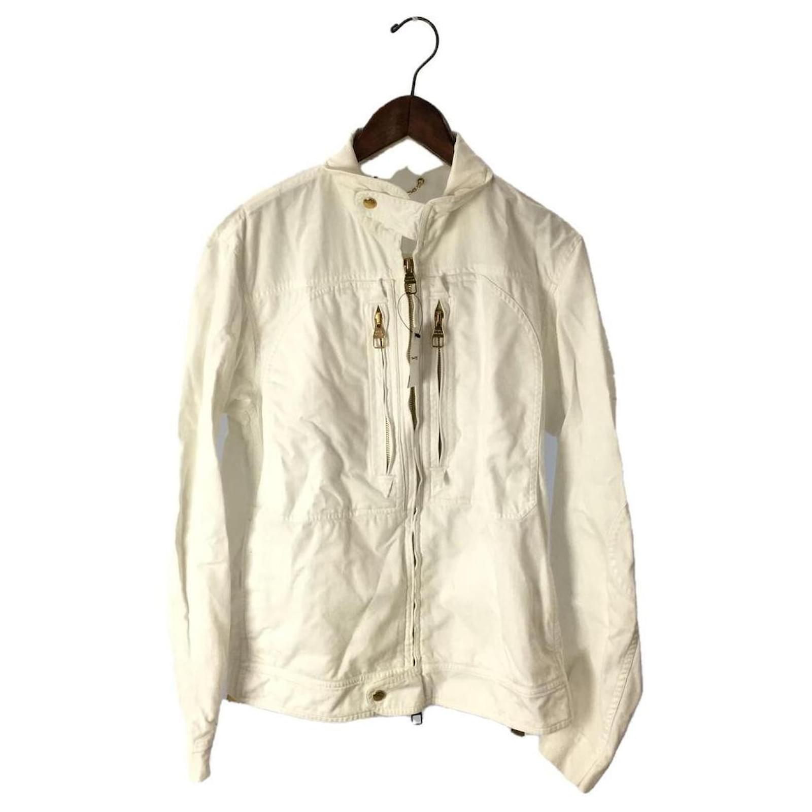 Louis Vuitton Blazers Jackets White Cotton ref.591751 - Joli Closet