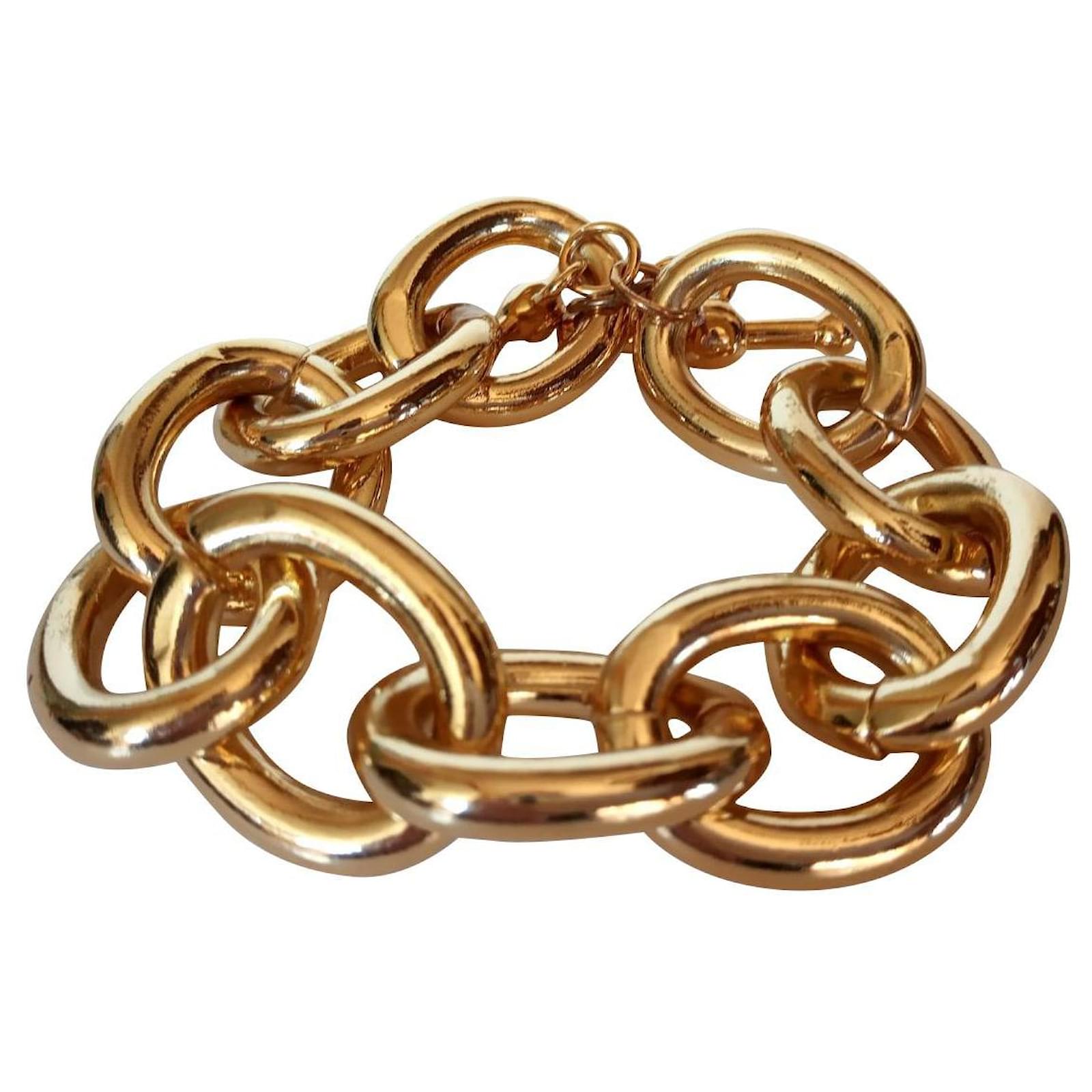 Kenneth Jay Lane Gold Chain Bracelet