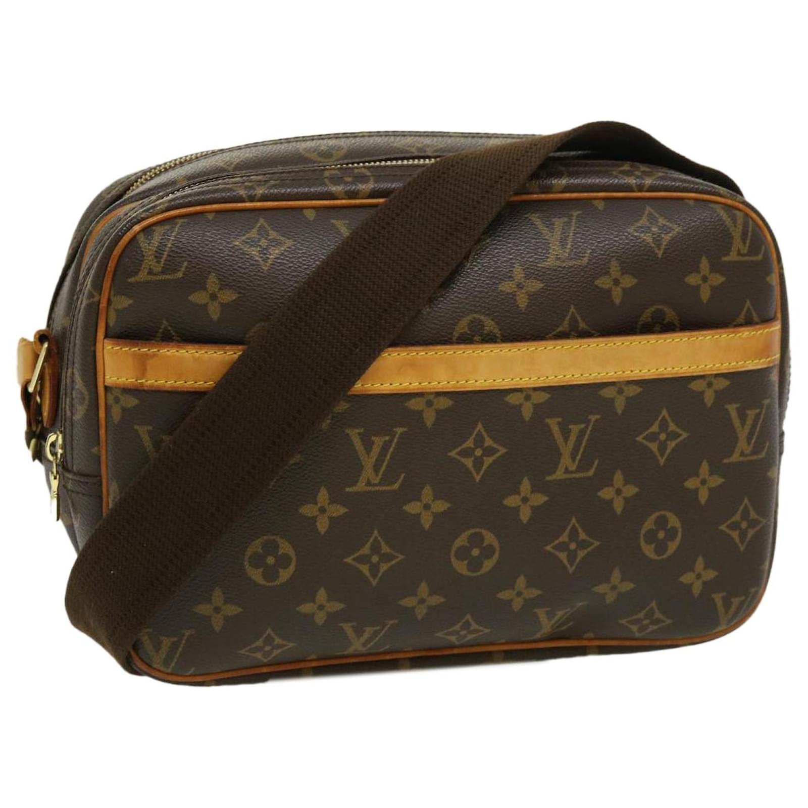 sacoche louis vuitton reporter pm en toile monogram