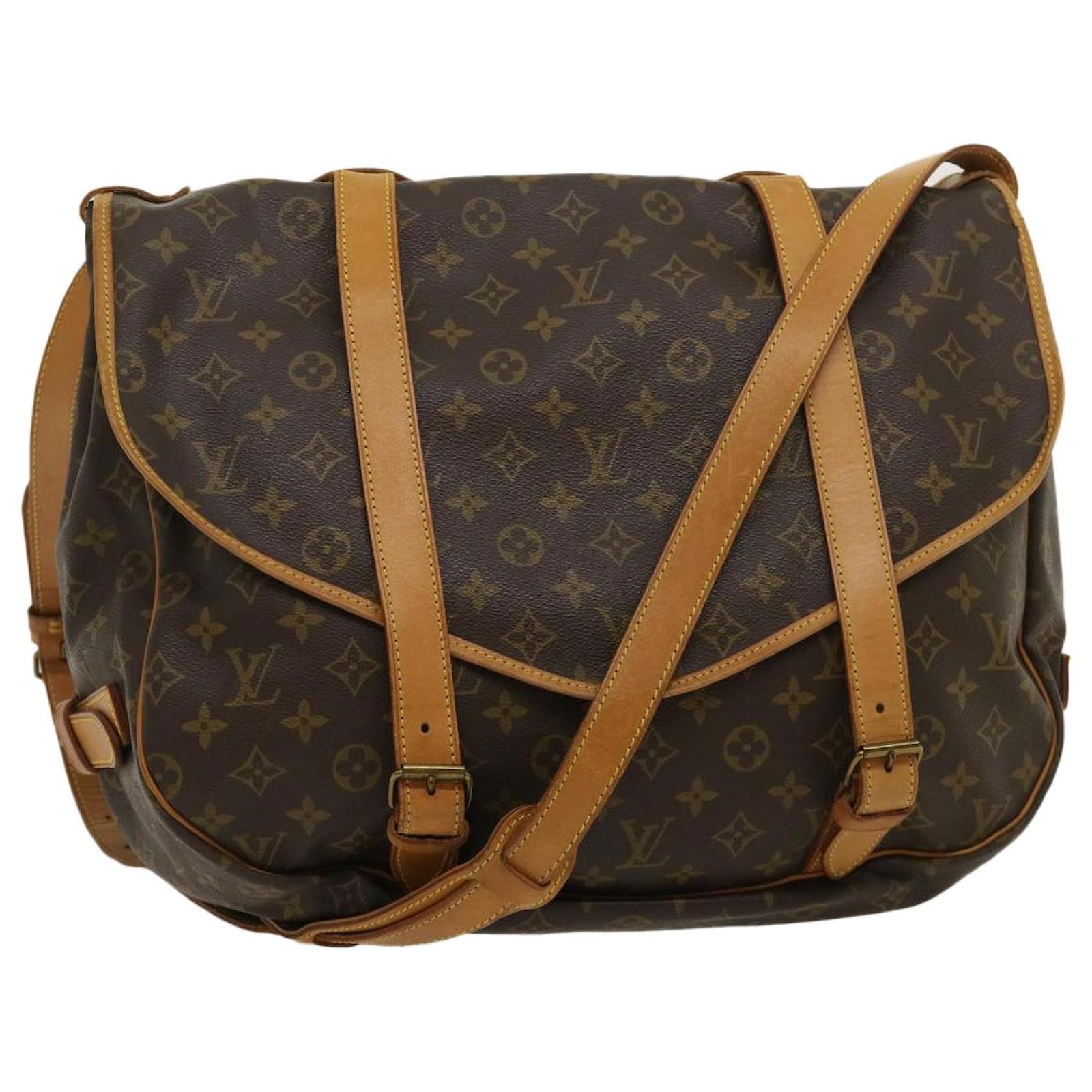 Louis Vuitton Monogram Saumur 43 - Brown Shoulder Bags, Handbags