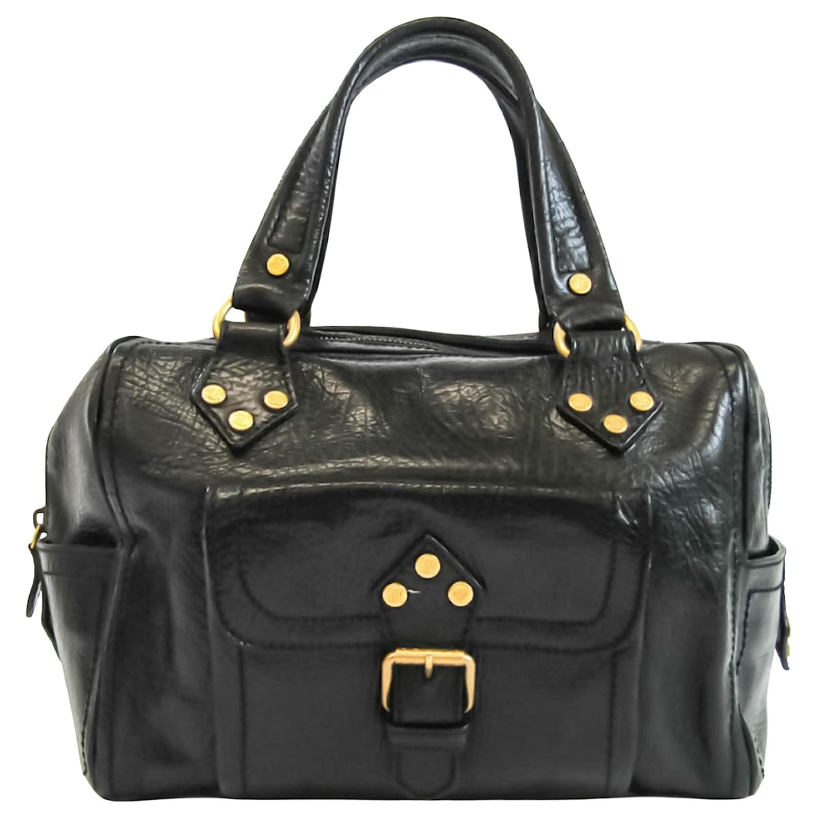 Céline Celine Boogie Black Leather ref.598510 - Joli Closet