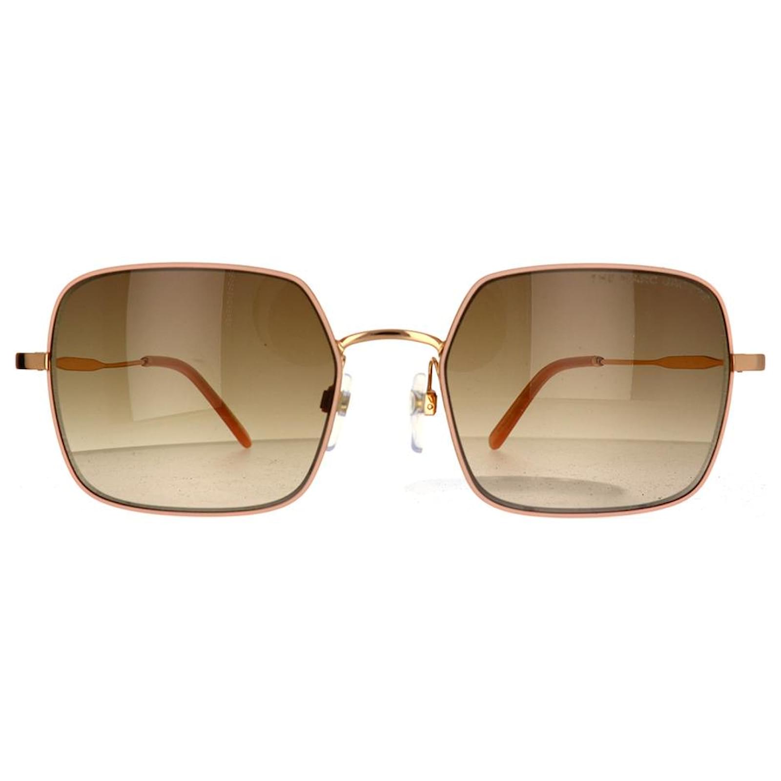 Marc Jacobs Gold Metal Sunglasses main image 0