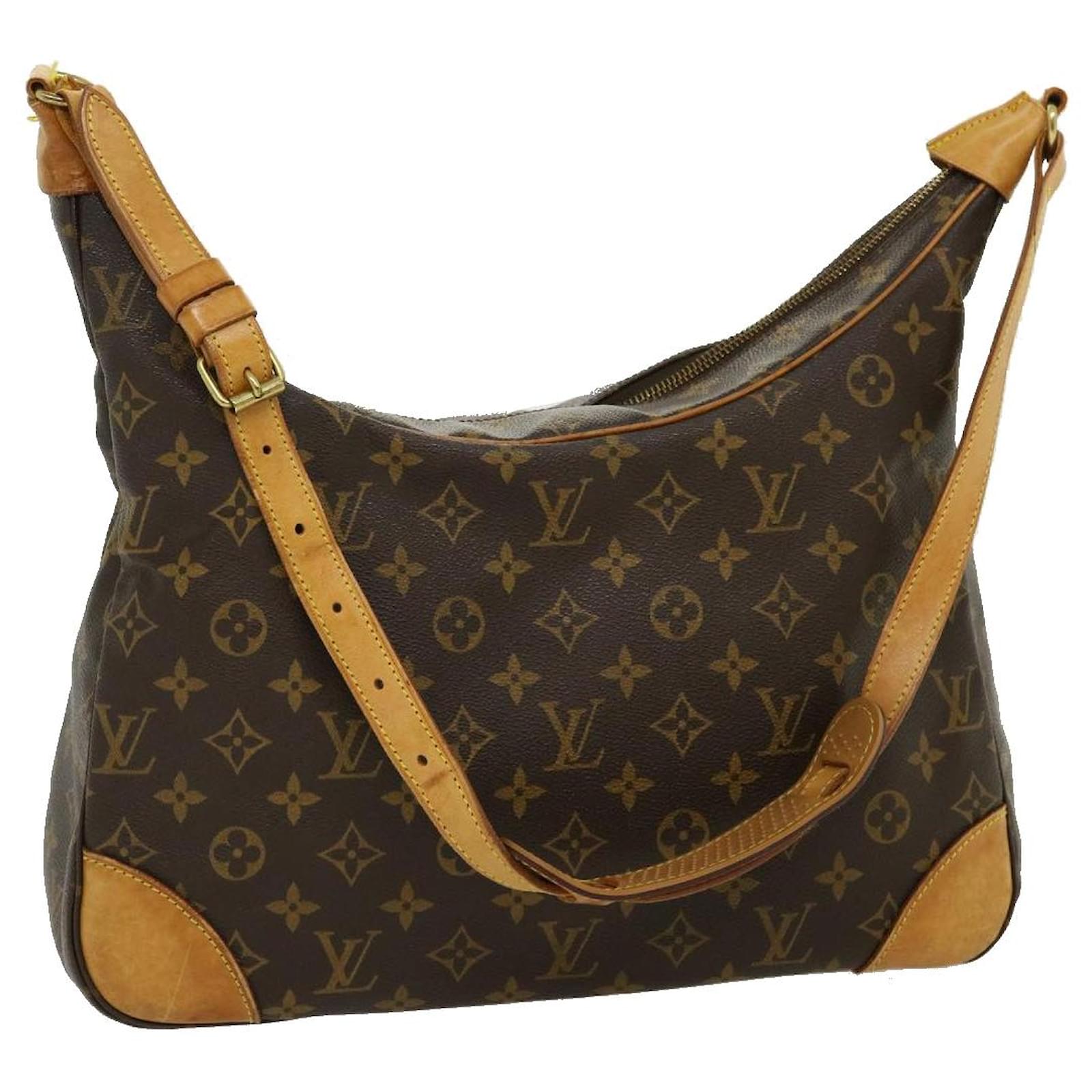 Louis Vuitton Monogram Boulogne 35 Shoulder Bag M51260 LV Auth 38074 Cloth  ref.846680 - Joli Closet