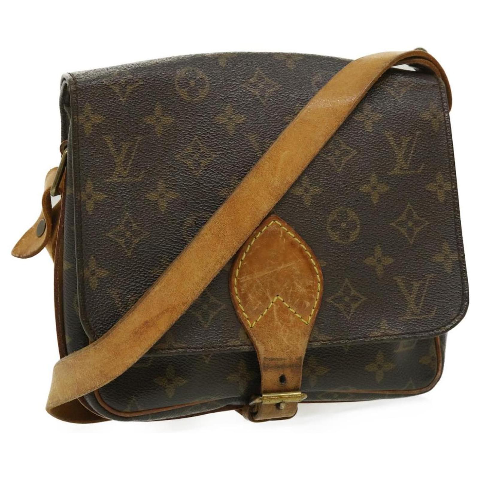 Louis Vuitton Cartouchiere MM Shoulder Bag Vintage M51253