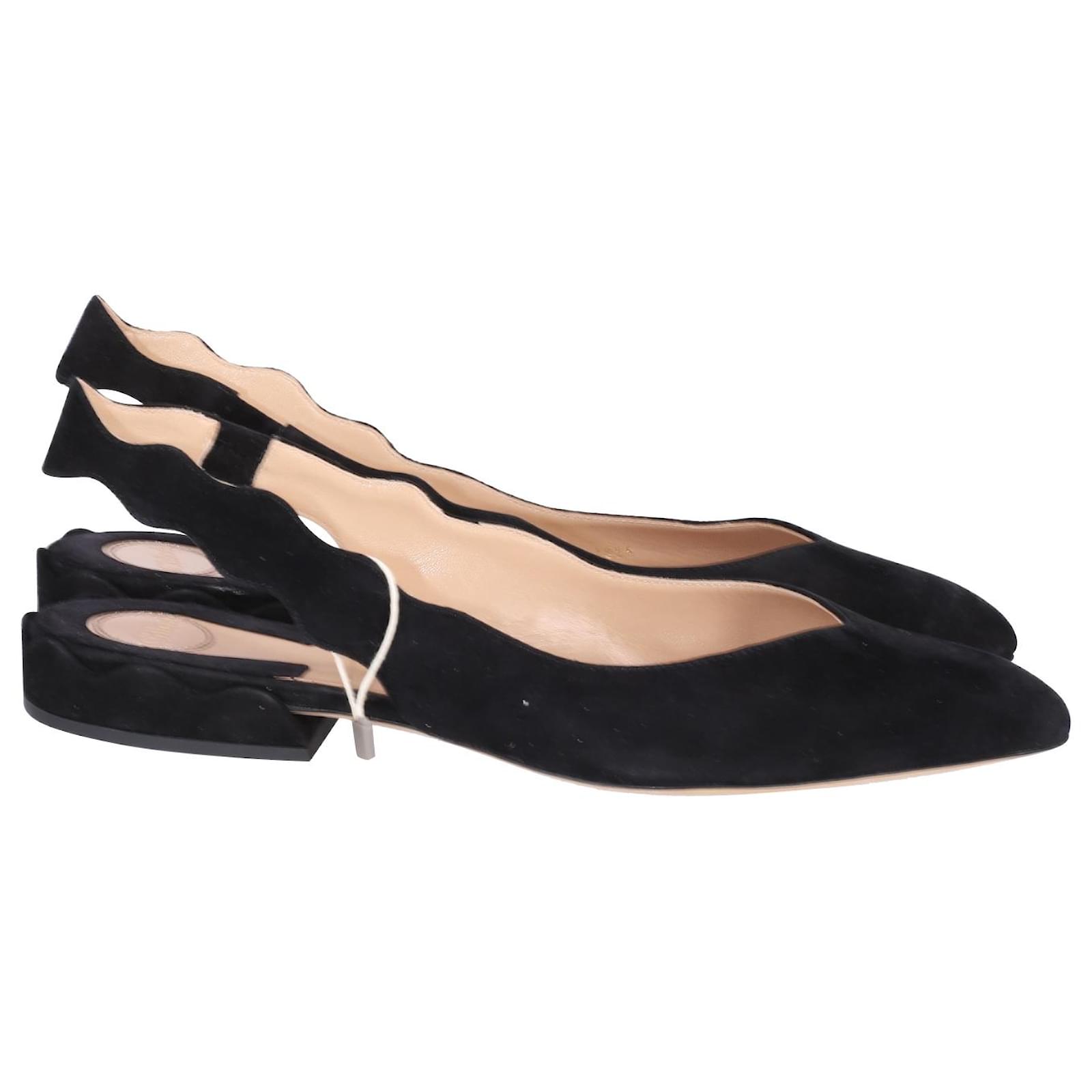 Chloe laurena 2024 slingback ballet flats