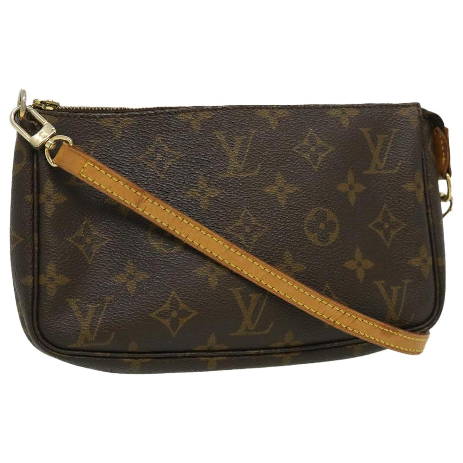 LOUIS VUITTON Monogram Pochette Accessoires Pouch M51980 LV Auth pt2561  Cloth ref.599720 - Joli Closet