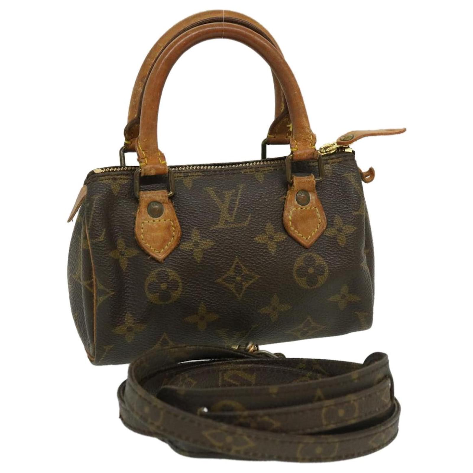 LOUIS VUITTON Monogram Mini Speedy Hand Bag Vintage M41534 LV Auth 29963  Cloth ref.600248 - Joli Closet