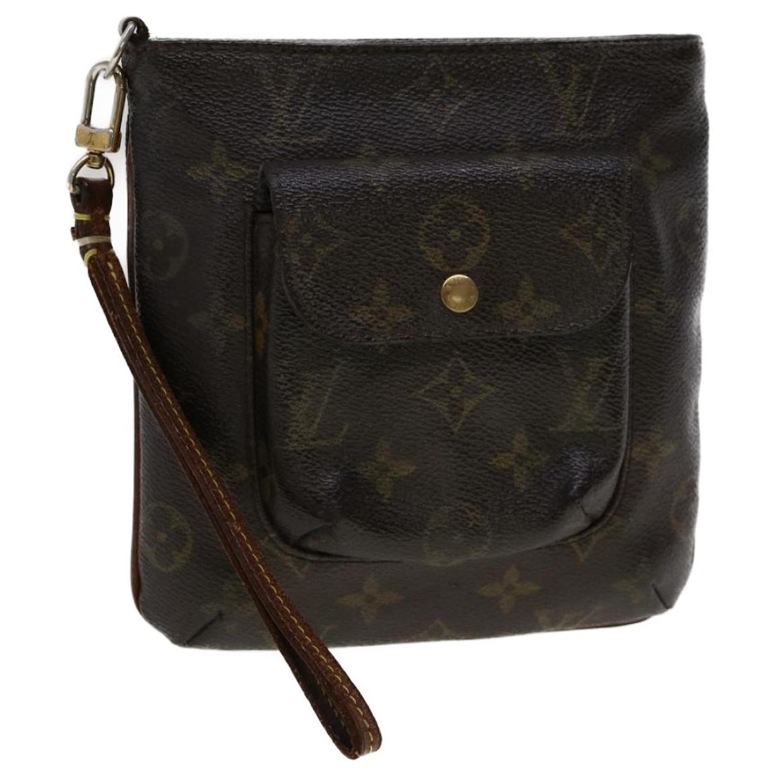 Louis Vuitton Partition Wristlet - Brown Clutches, Handbags