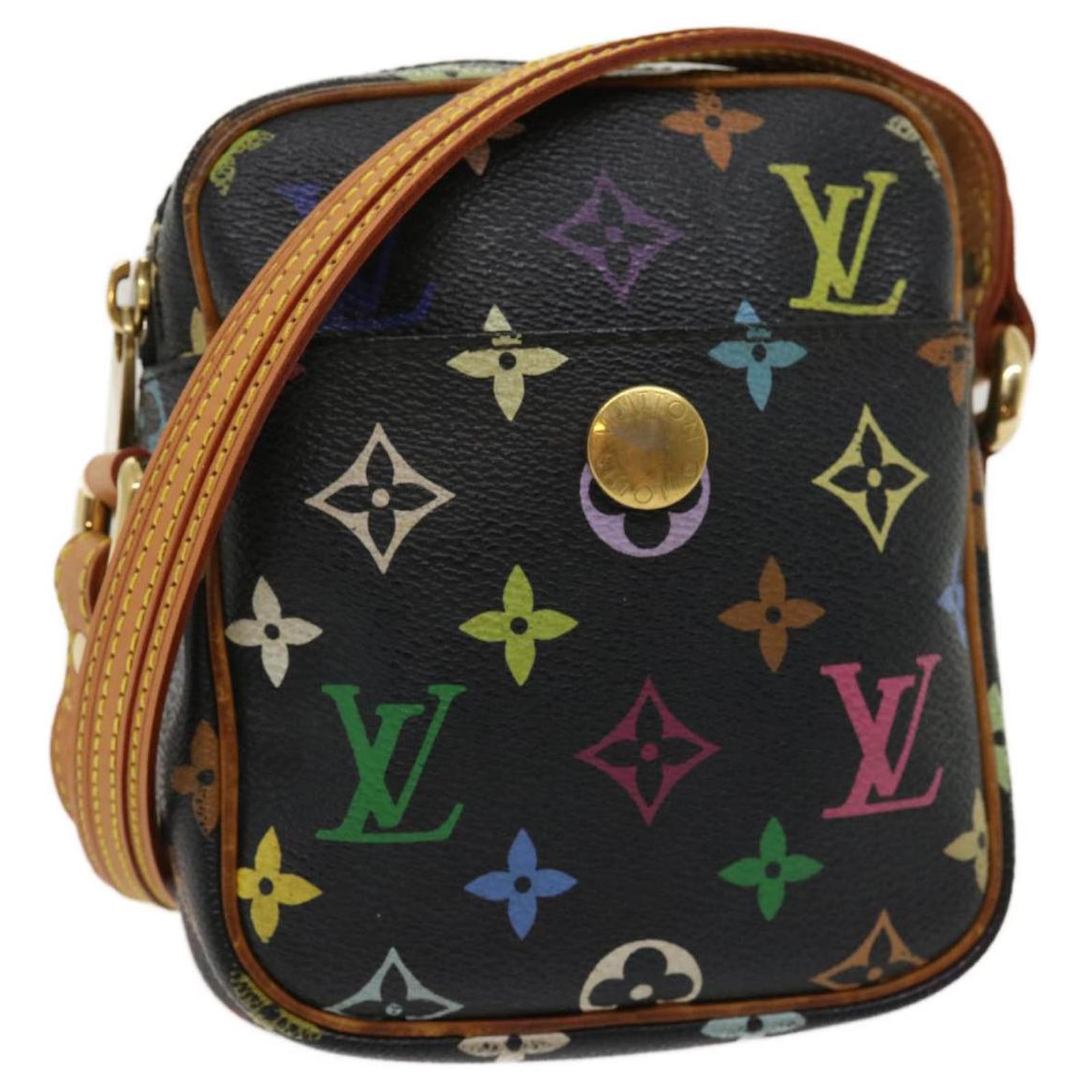 LOUIS VUITTON Monogram Multicolor lift Shoulder Bag Black M40056