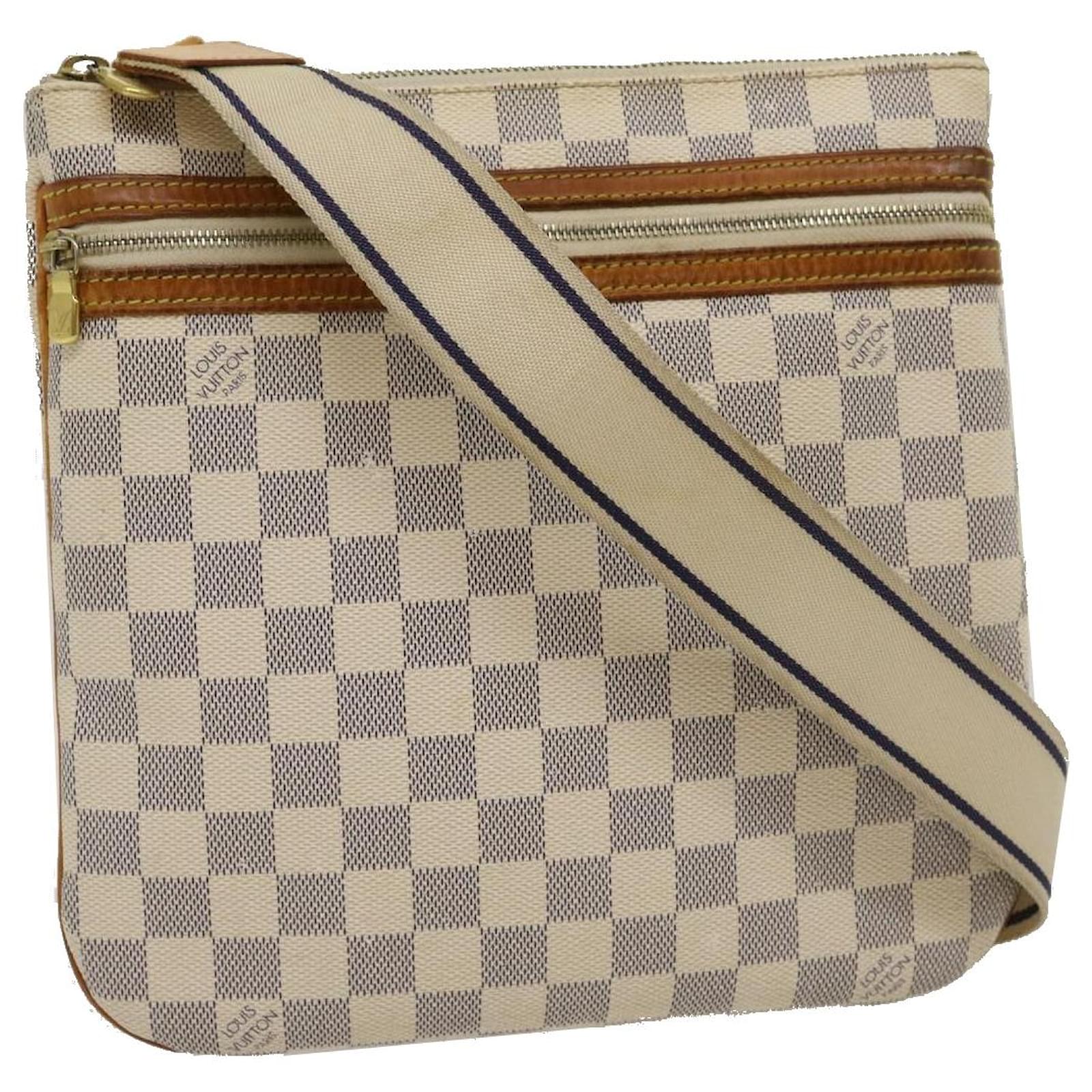 Auth Louis Vuitton Damier Azur Pochette Bosphore N51112 Women's Shoulder  Bag