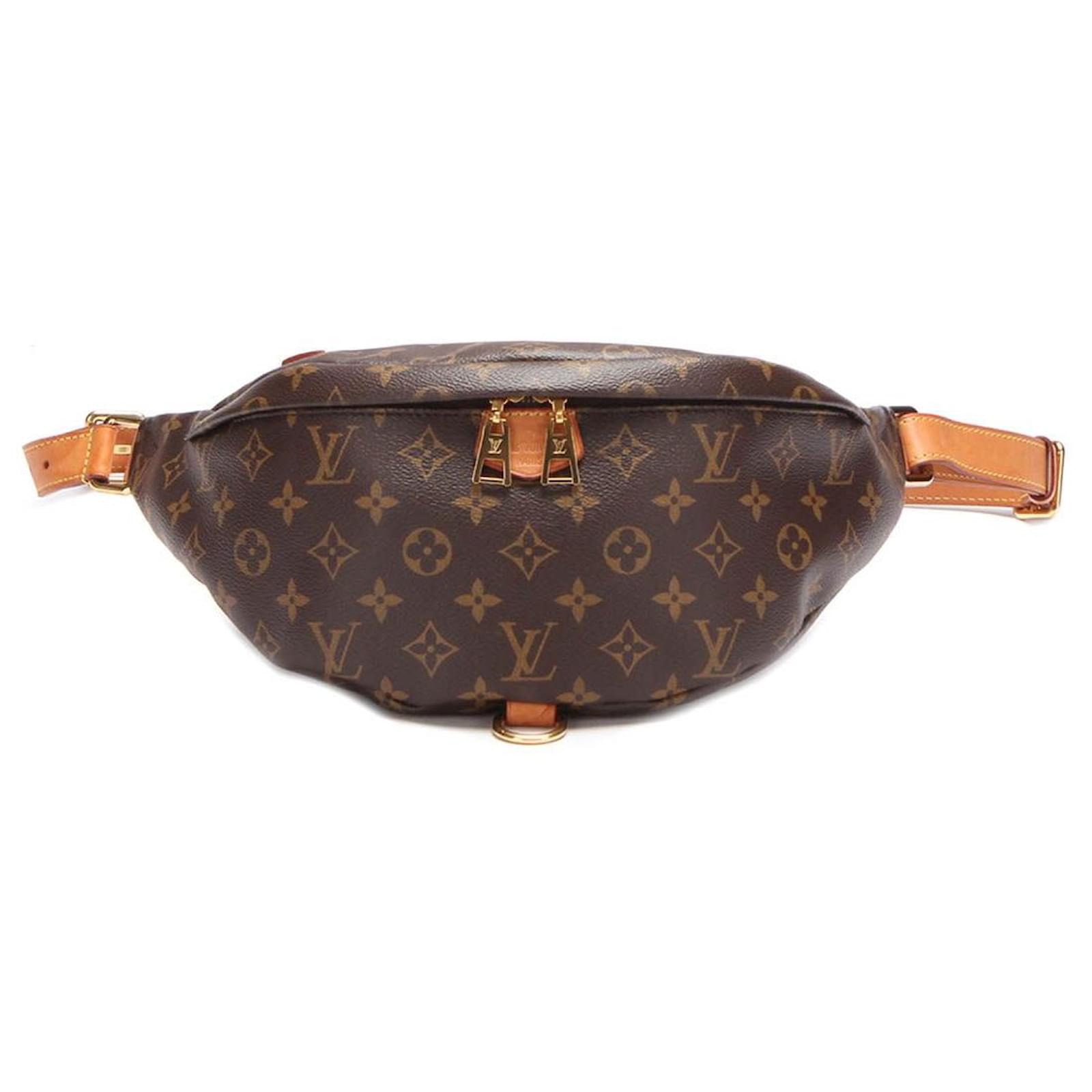 Monogram Bumbag LV Logo Brown Fanny Pack Shoulder Bag