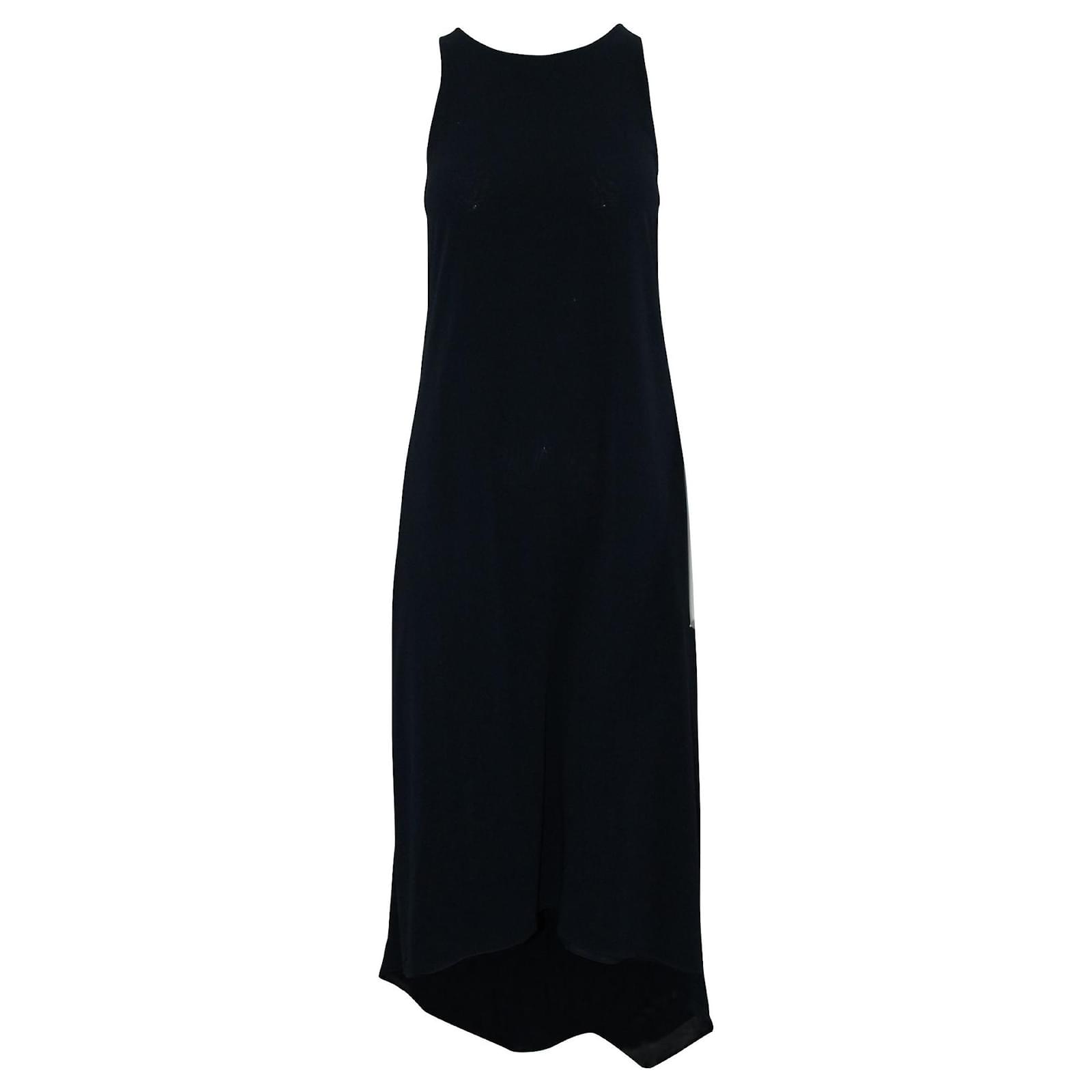 Alice + Olivia Navy blue dress Silk ref.602603 - Joli Closet