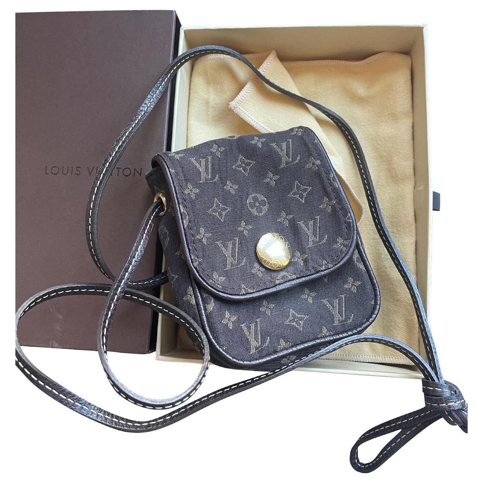 Louis Vuitton LV Minilin Cancun mini bag new Brown Cotton ref