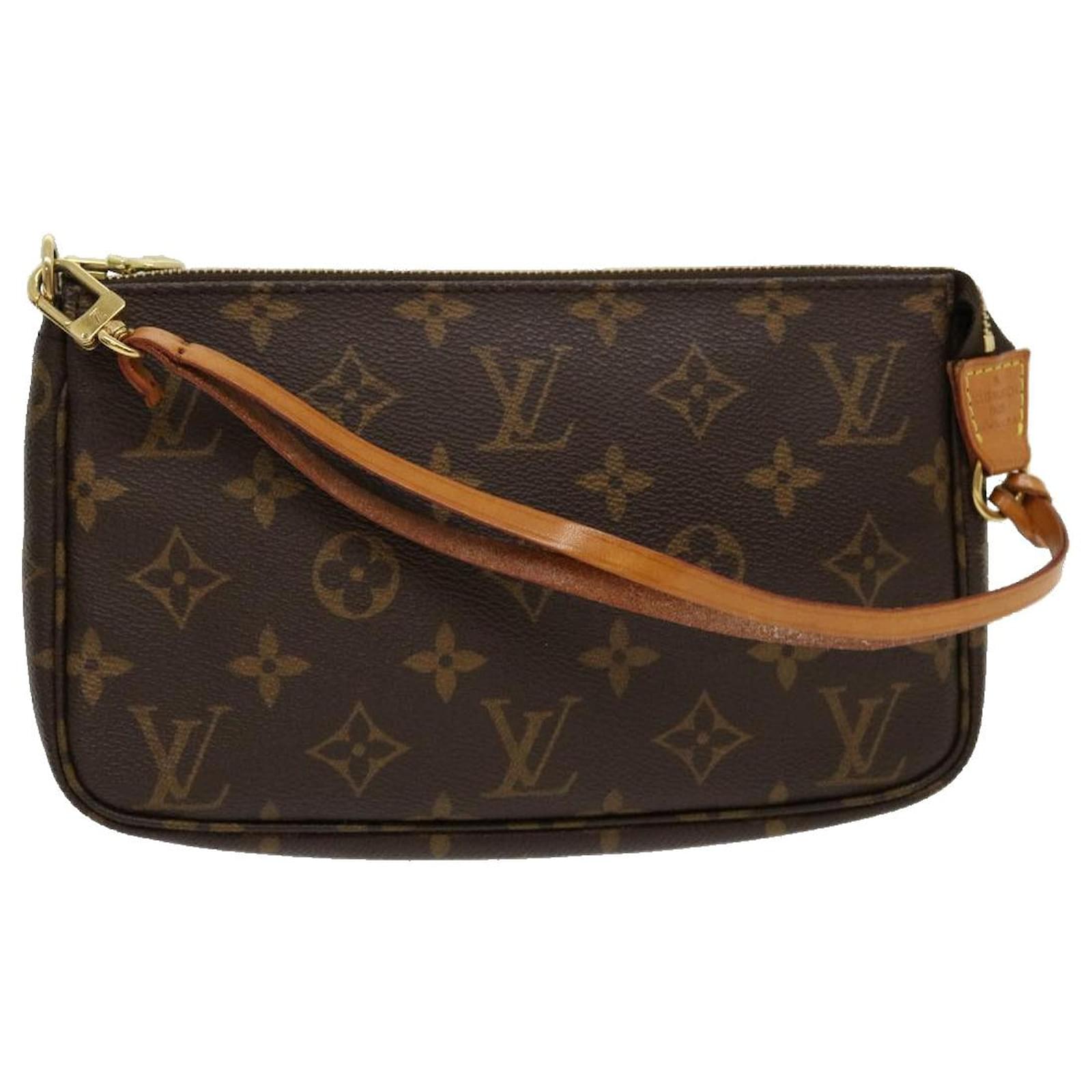 LOUIS VUITTON Monogram Pochette Cosmetic PM Cosmetic Pouch M47515 LV Auth  47599