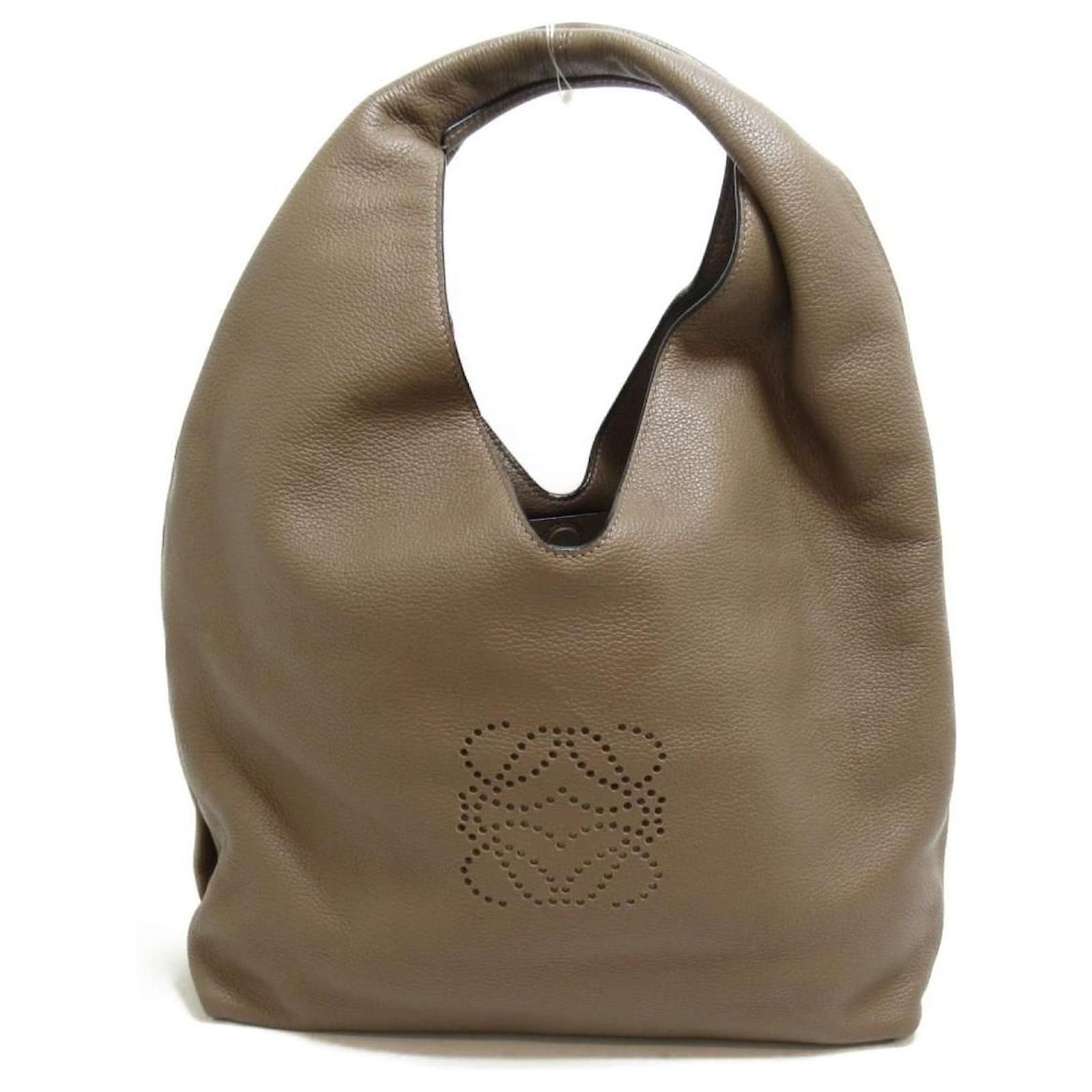 Dunas Leather Hobo Bag