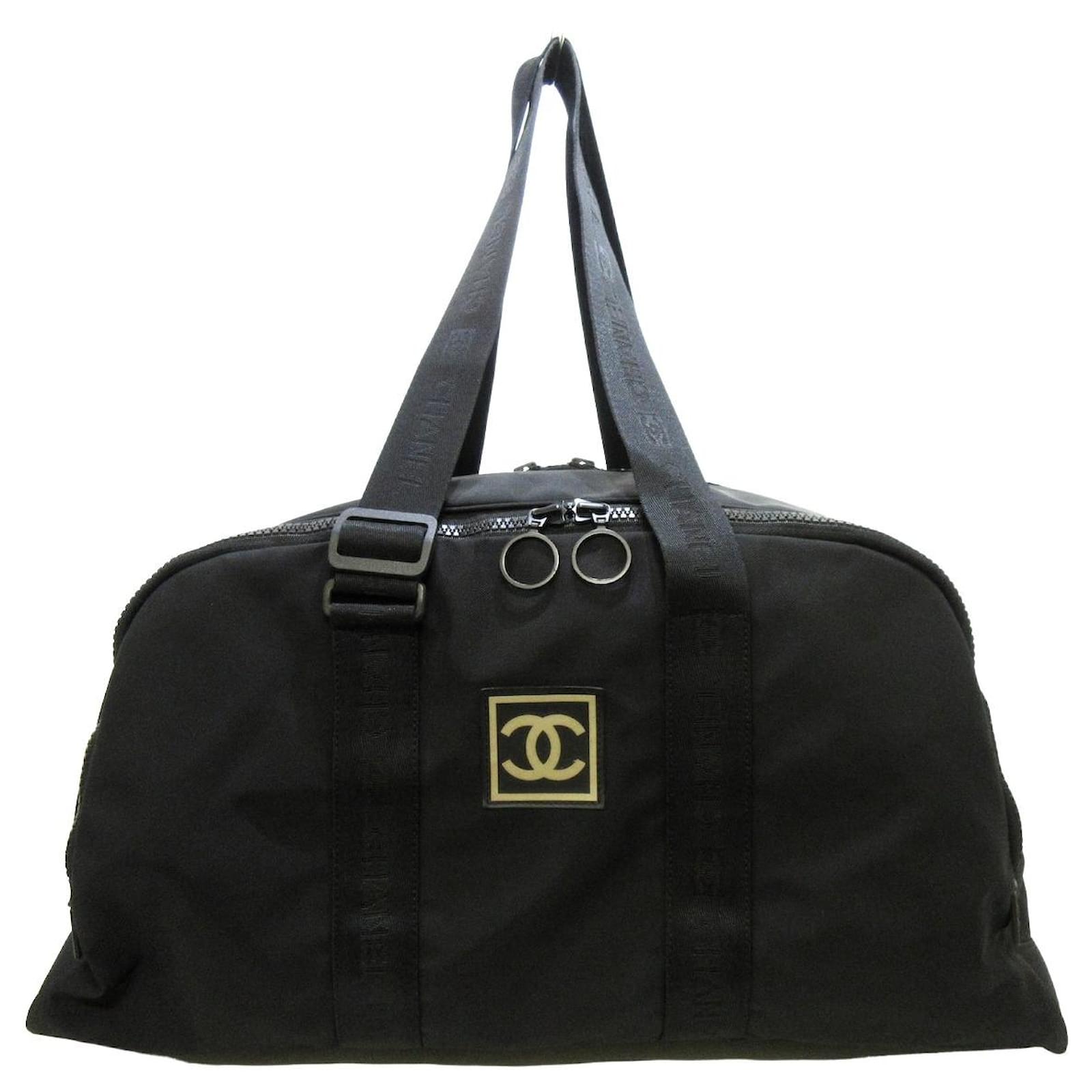 Chanel Sport Line Travel Bag Black