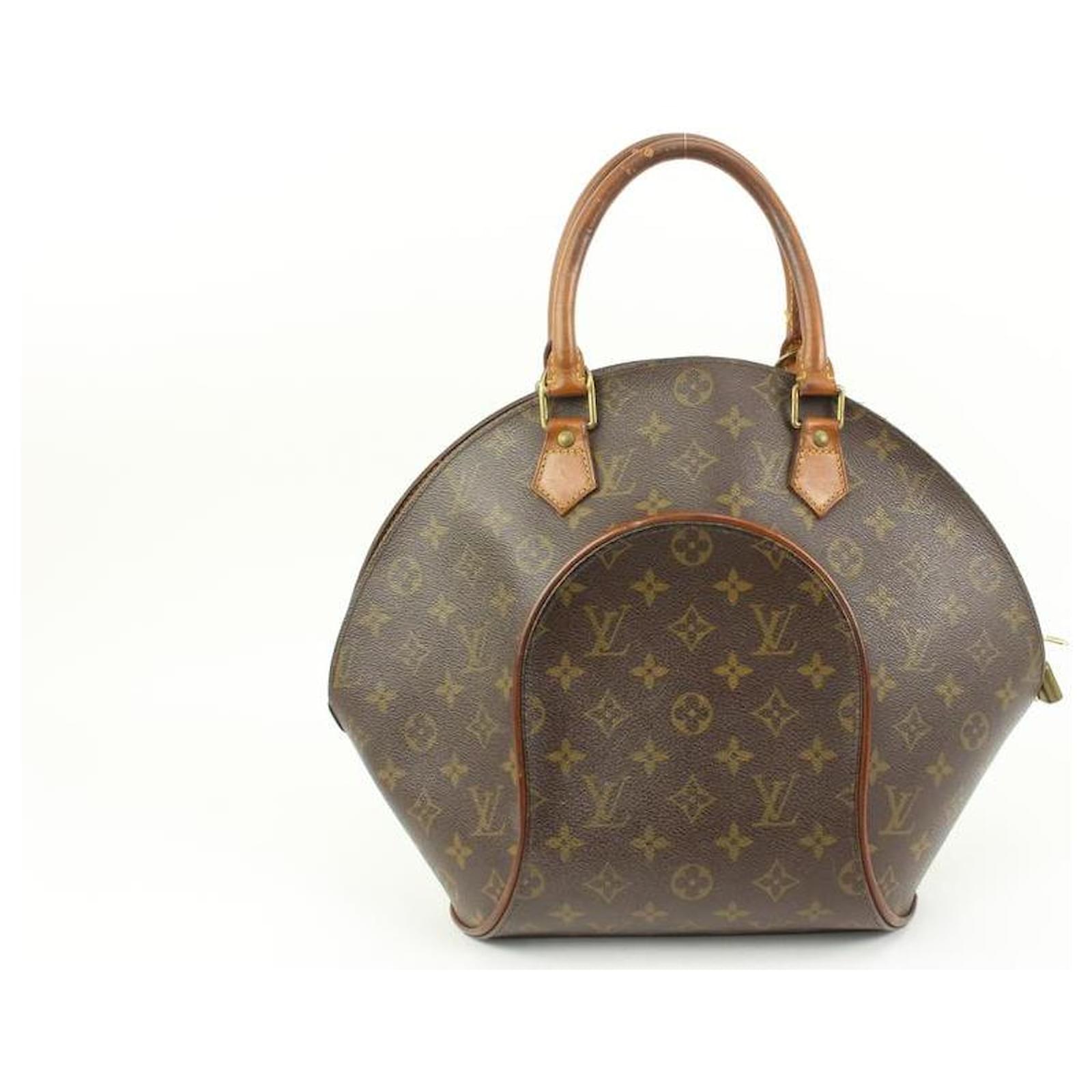 Louis Vuitton Monogram Ellipse MM Seashell Bowler Bag Leather ref.603929 -  Joli Closet